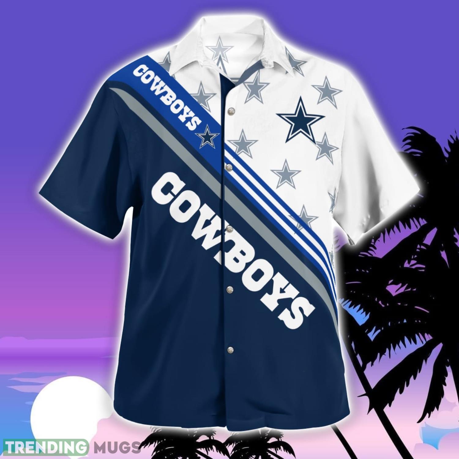 Dallas Cowboys Logo Printed Aloha Hawaiian Shirt Special Gift For Fans Hawaiian Shirt Dallas Cowboys Logo Printed Aloha Hawaiian Shirt Special Gift For Fans Hawaiian Shirt