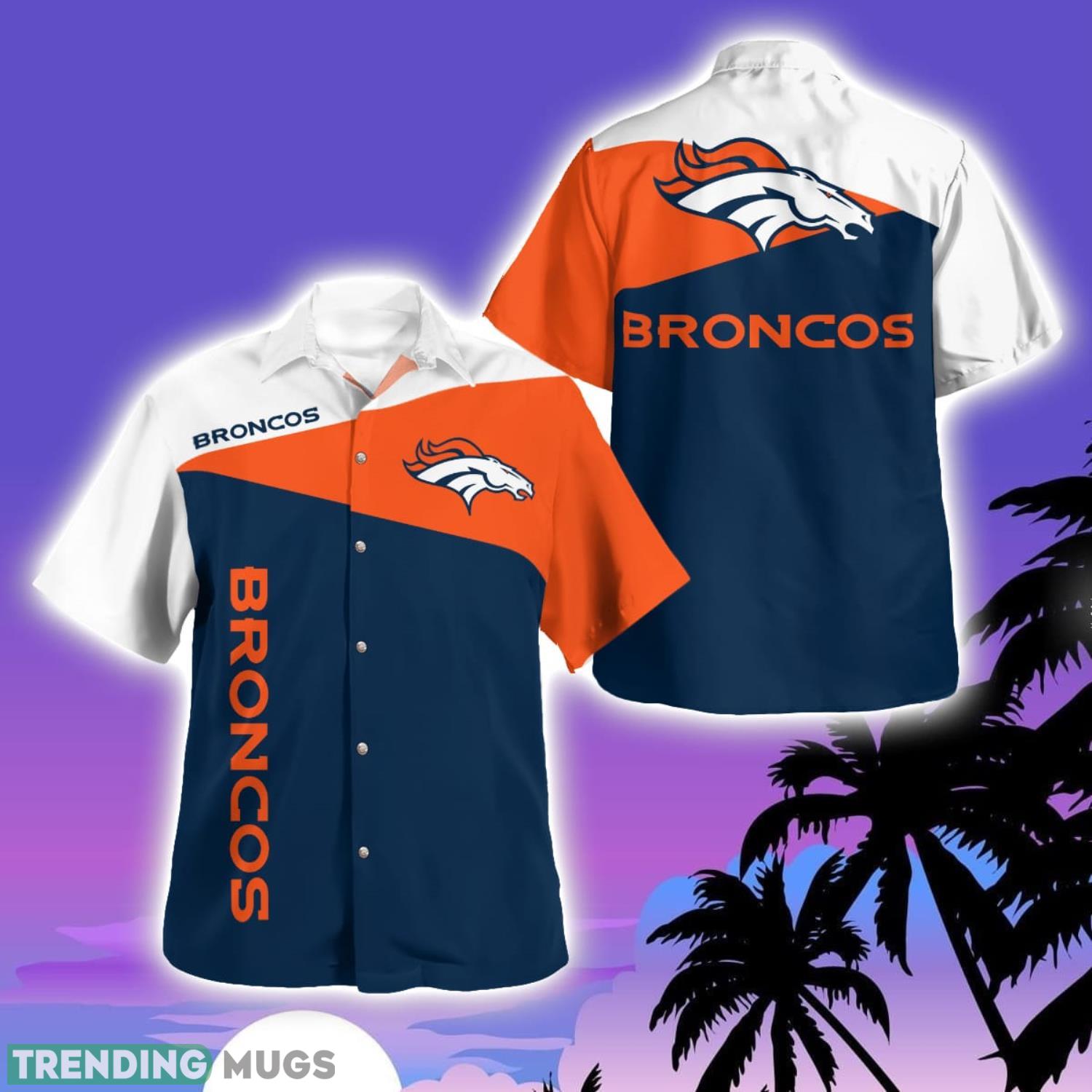 Denver Broncos Hawaii Shirt Sport Fans Summer Vacation Gift Product Photo 1 Denver Broncos Hawaii Shirt Sport Fans Summer Vacation Gift Product Photo 1