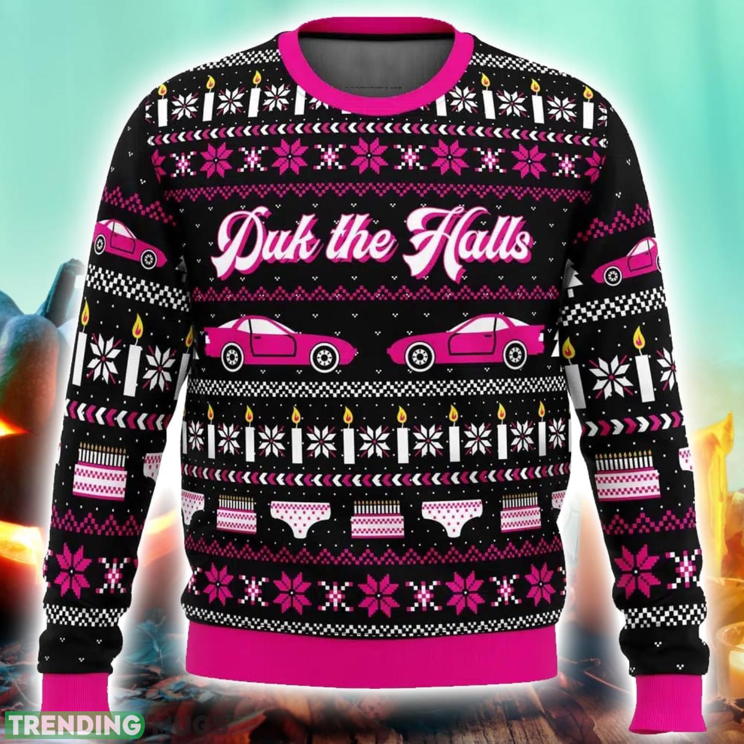 Duk the Halls Sixteen Candles Xmas Ugly Christmas Sweater Christmas Season Gift 3D Sweater Duk the Halls Sixteen Candles Xmas Ugly Christmas Sweater Christmas Season Gift 3D Sweater