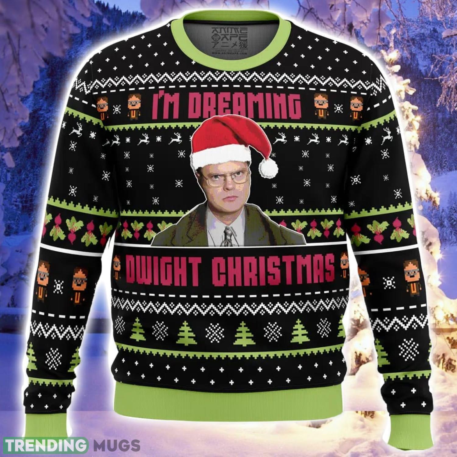 Dwight Christmas The Office Ugly Christmas Sweater Family Christmas Gift Ideas 3D Sweater Dwight Christmas The Office Ugly Christmas Sweater Family Christmas Gift Ideas 3D Sweater