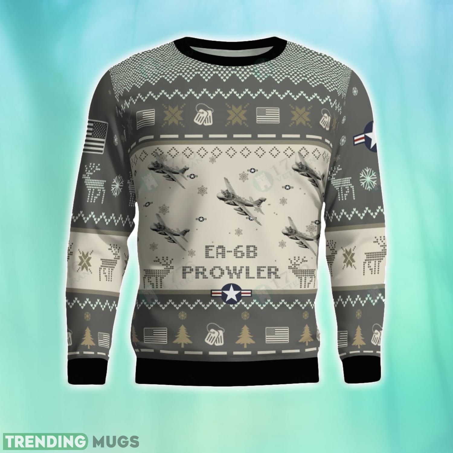 EA-6B Prowler EA6B 3D Aircraft Ugly Sweater Christmas Gift For Men And Women Product Photo 1 EA-6B Prowler EA6B 3D Aircraft Ugly Sweater Christmas Gift For Men And Women Product Photo 1