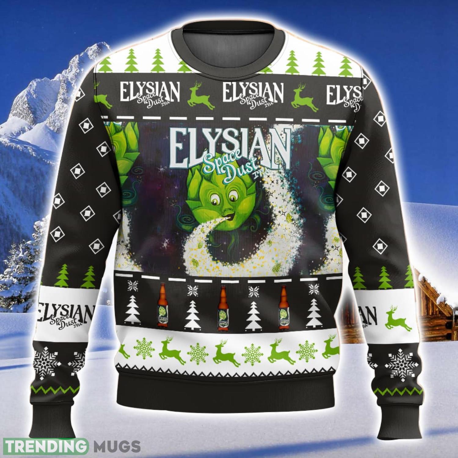 Elysian Space Dust All Over Printed Ugly Christmas Sweater 2023 Christmas Gift Ideas Holiday Gift Product Photo 1 Elysian Space Dust All Over Printed Ugly Christmas Sweater 2023 Christmas Gift Ideas Holiday Gift Product Photo 1