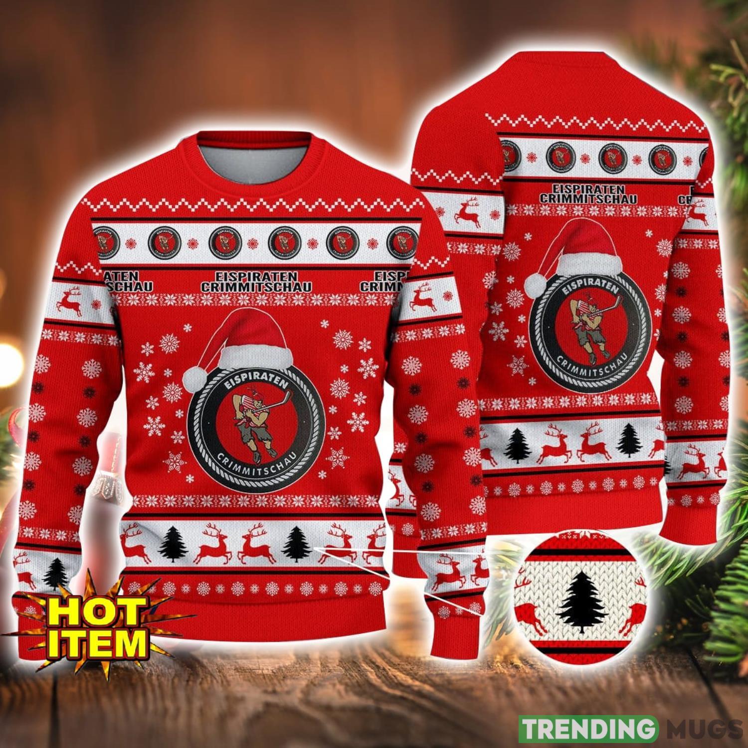 ETC Crimmitschau 3D Ugly Christmas Sweater For Men And Women Sport Fans Product Photo 1 ETC Crimmitschau 3D Ugly Christmas Sweater For Men And Women Sport Fans Product Photo 1