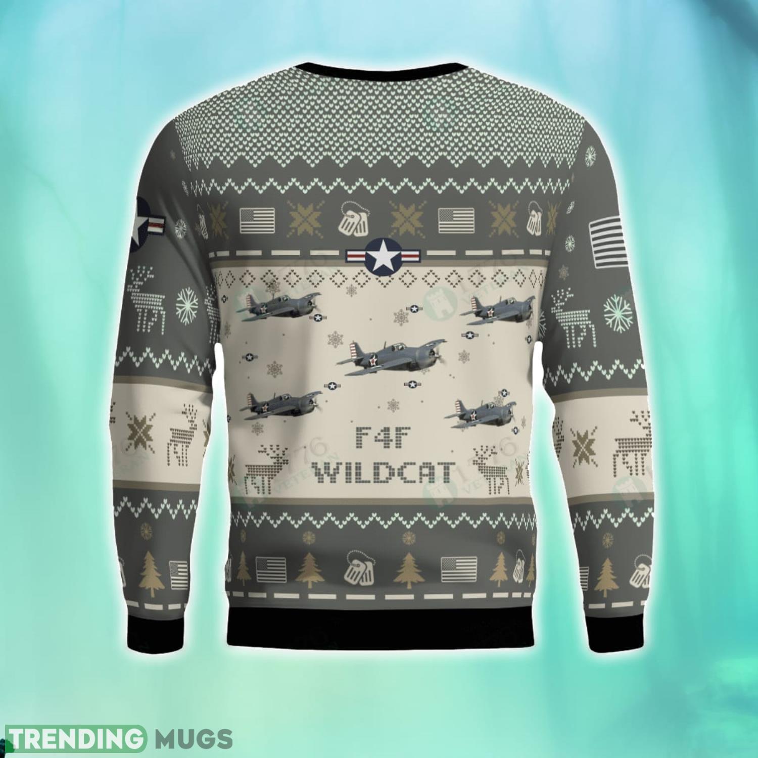 F4F Wildcat 3D Aircraft Ugly Sweater Christmas Gift For Men And Women 3D Sweater F4F Wildcat 3D Aircraft Ugly Sweater Christmas Gift For Men And Women 3D Sweater
