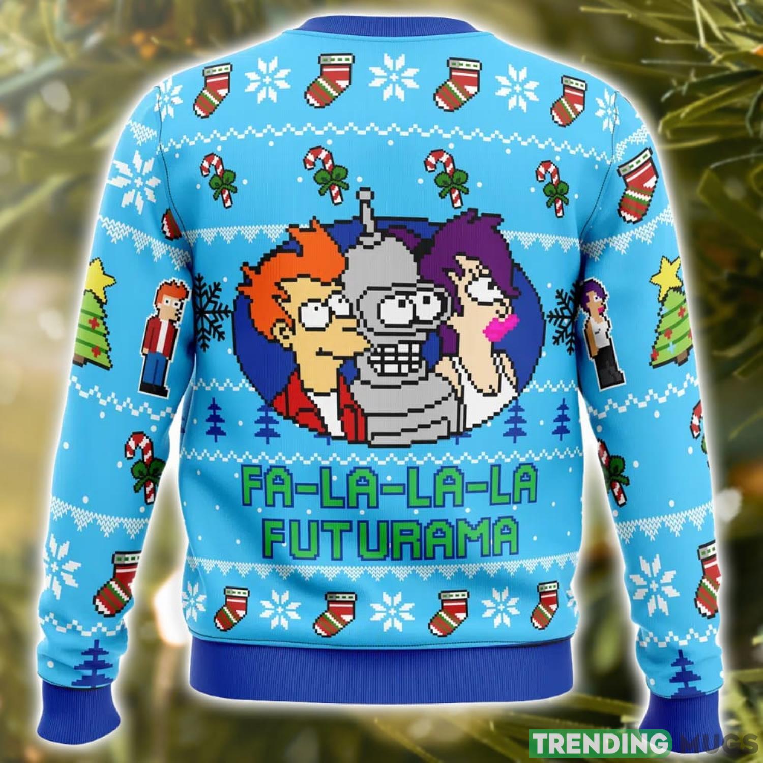 Fa La La La Futurama Ugly Christmas Sweater Holiday Gift Christmas Sweater 3D Sweater Fa La La La Futurama Ugly Christmas Sweater Holiday Gift Christmas Sweater 3D Sweater