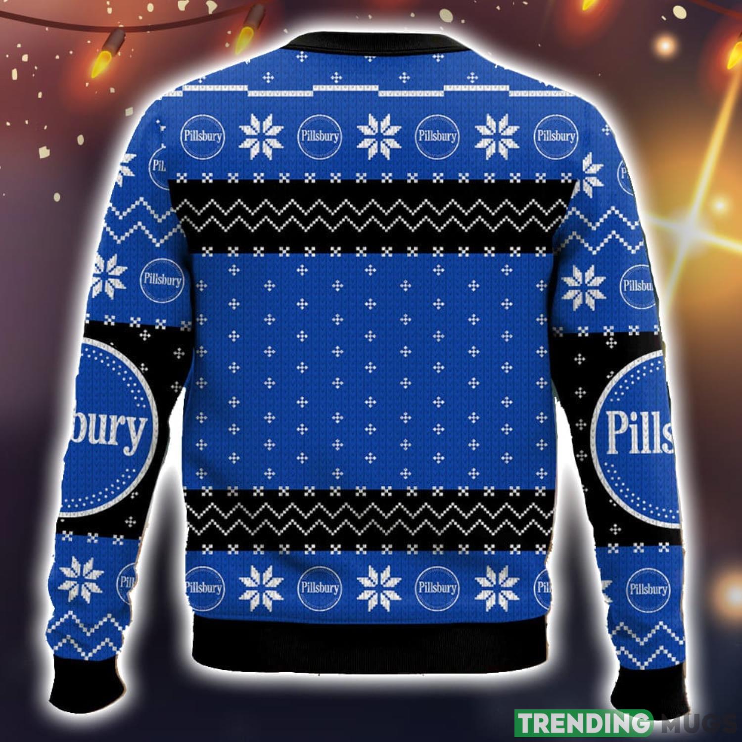 Favorite Food Brands Pillsbury 3D Ugly Christmas Sweater Men And Women Christmas Gift 3D Sweater Favorite Food Brands Pillsbury 3D Ugly Christmas Sweater Men And Women Christmas Gift 3D Sweater