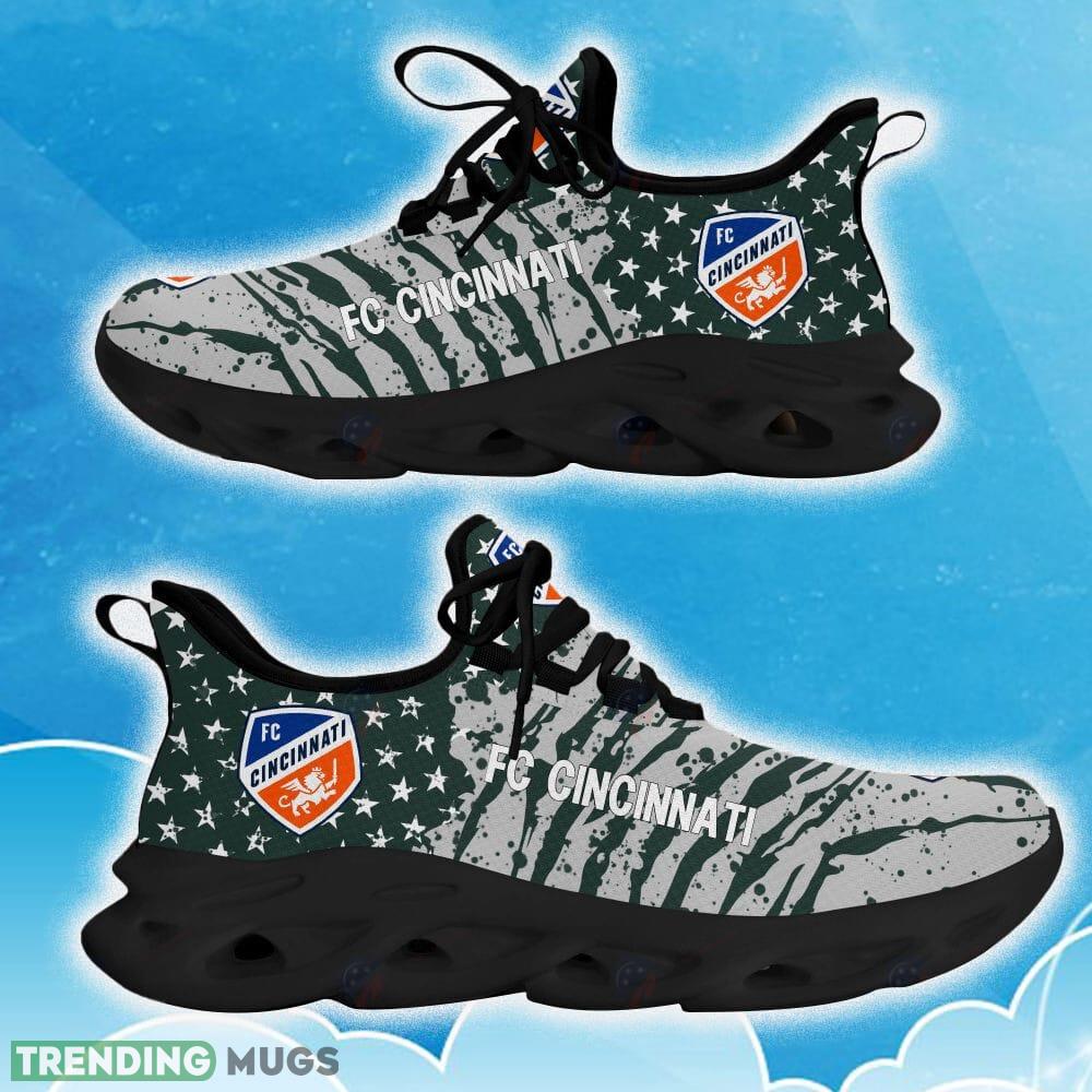 Fc Cincinnati Green New Chunky Shoes Camo Logo Printed For Men And Women Gift Fans Max Soul Sneakers Max Soul Fc Cincinnati Green New Chunky Shoes Camo Logo Printed For Men And Women Gift Fans Max Soul Sneakers Max Soul