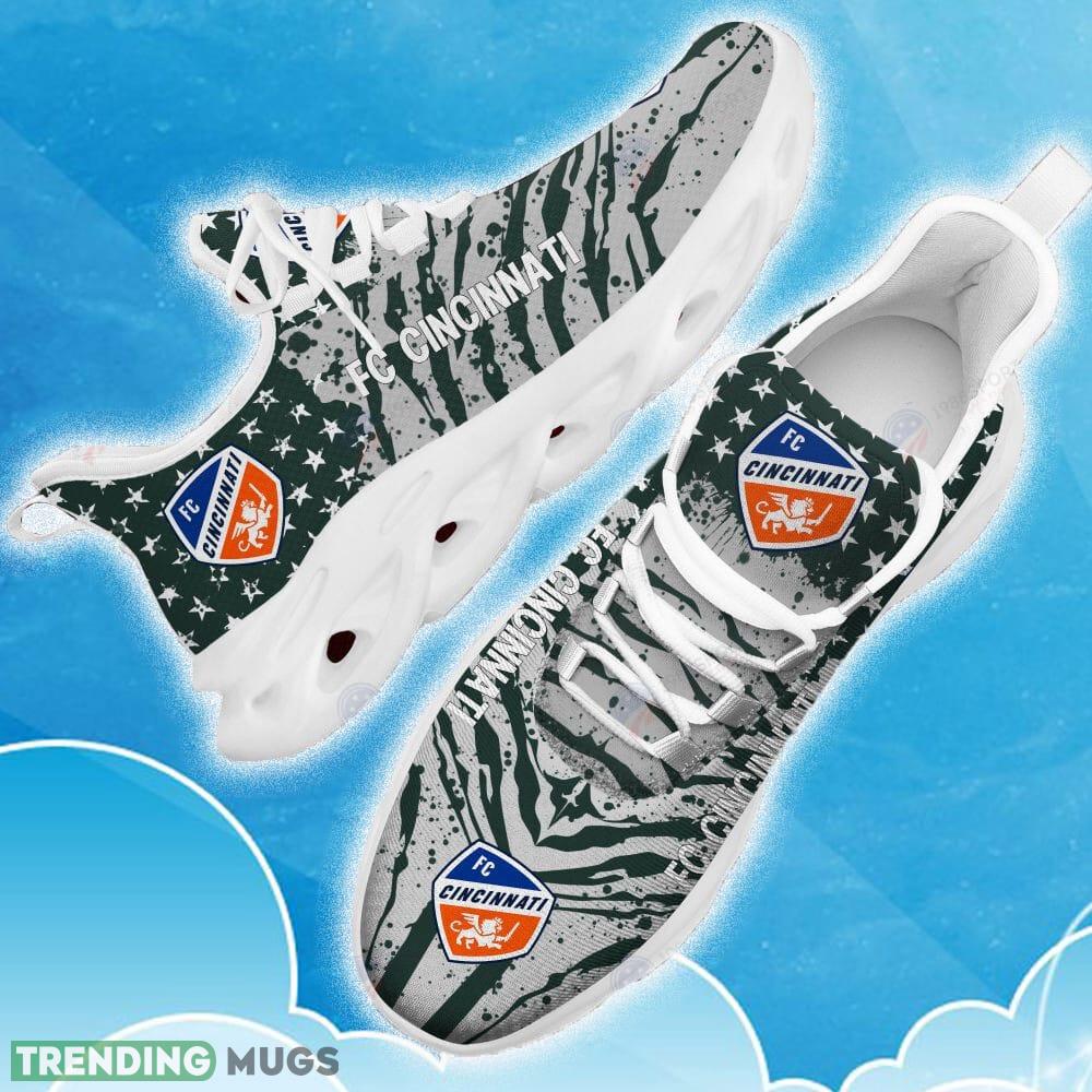 Fc Cincinnati Green New Chunky Shoes Camo Logo Printed For Men And Women Gift Fans Max Soul Sneakers - Fc Cincinnati Clunky Sneakers Photo 16 Fc Cincinnati Green New Chunky Shoes Camo Logo Printed For Men And Women Gift Fans Max Soul Sneakers - Fc Cincinnati Clunky Sneakers Photo 16