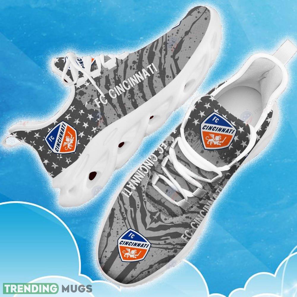 Fc Cincinnati Grey New Chunky Shoes Camo Logo Printed For Men And Women Gift Fans Max Soul Sneakers - Fc Cincinnati Clunky Sneakers Photo 13 Fc Cincinnati Grey New Chunky Shoes Camo Logo Printed For Men And Women Gift Fans Max Soul Sneakers - Fc Cincinnati Clunky Sneakers Photo 13