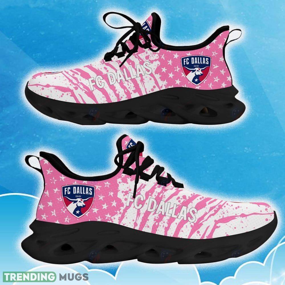 Fc Dallas Pink New Chunky Shoes Camo Logo Printed For Men And Women Gift Fans Max Soul Sneakers - Fc Dallas Clunky Sneakers Photo 10 Fc Dallas Pink New Chunky Shoes Camo Logo Printed For Men And Women Gift Fans Max Soul Sneakers - Fc Dallas Clunky Sneakers Photo 10