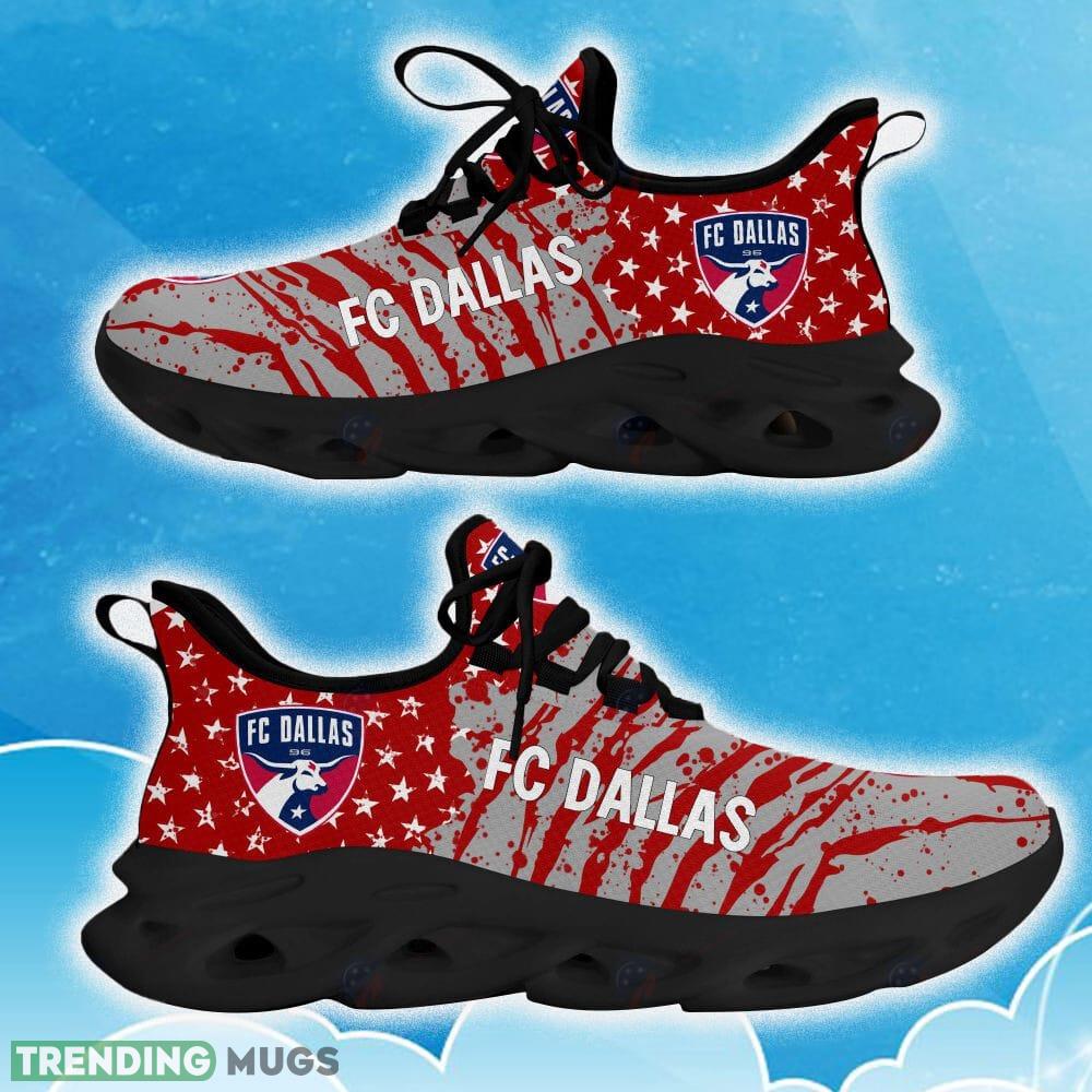 Fc Dallas Red New Chunky Shoes Camo Logo Printed For Men And Women Gift Fans Max Soul Sneakers Max Soul Fc Dallas Red New Chunky Shoes Camo Logo Printed For Men And Women Gift Fans Max Soul Sneakers Max Soul