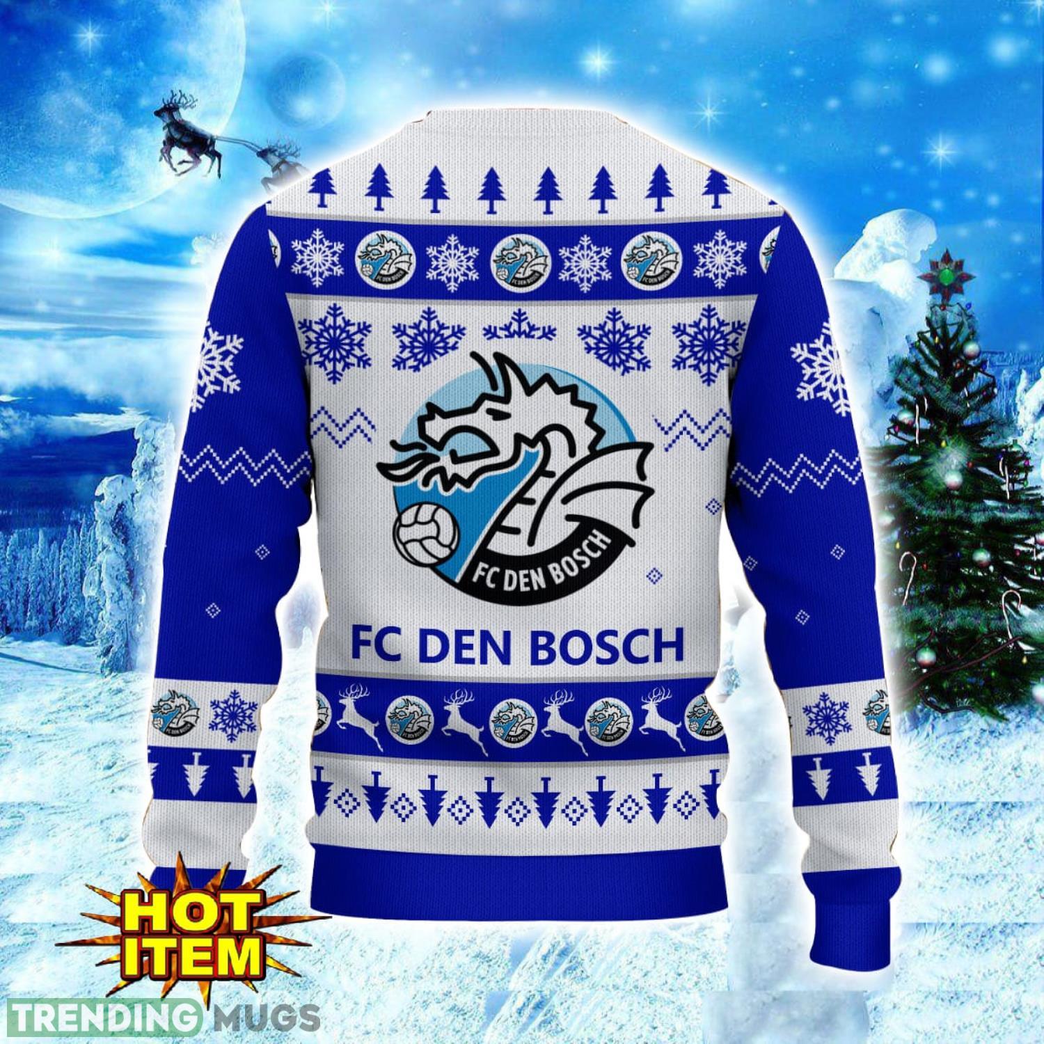 FC Den Bosch 3D Sweater Gift For Men And Women Snowflake Pattern Ugly Christmas Sweater 3D Sweater FC Den Bosch 3D Sweater Gift For Men And Women Snowflake Pattern Ugly Christmas Sweater 3D Sweater