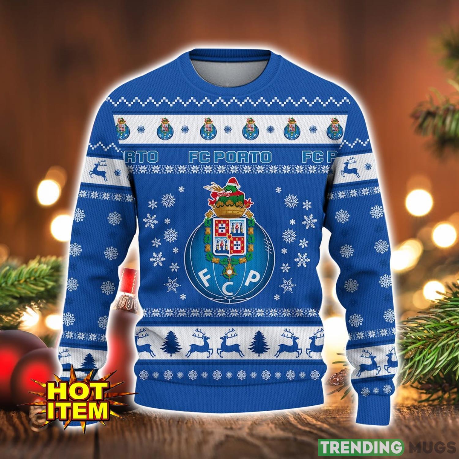 FC Porto 3D Ugly Christmas Sweater For Men And Women Sport Fans 3D Sweater FC Porto 3D Ugly Christmas Sweater For Men And Women Sport Fans 3D Sweater