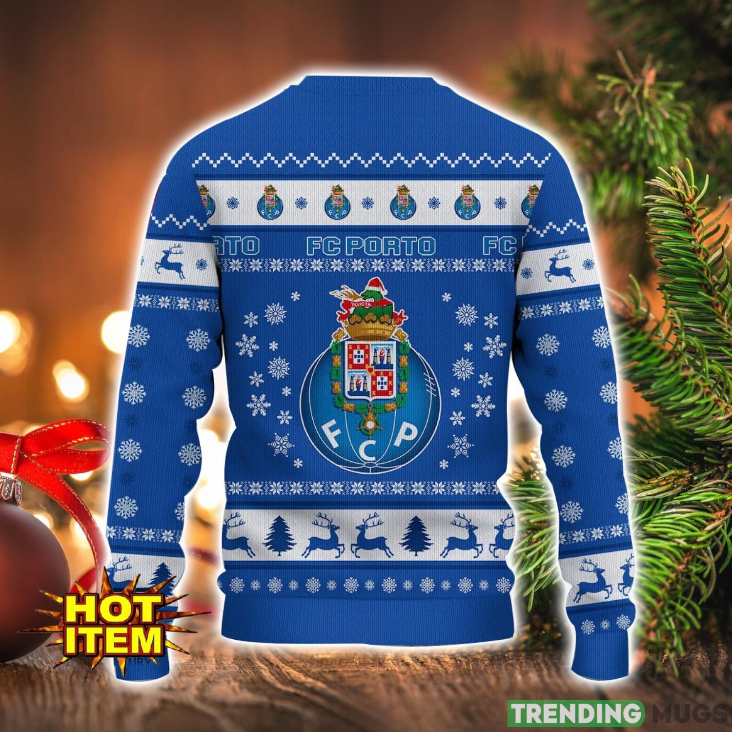 FC Porto 3D Ugly Christmas Sweater For Men And Women Sport Fans 3D Sweater FC Porto 3D Ugly Christmas Sweater For Men And Women Sport Fans 3D Sweater