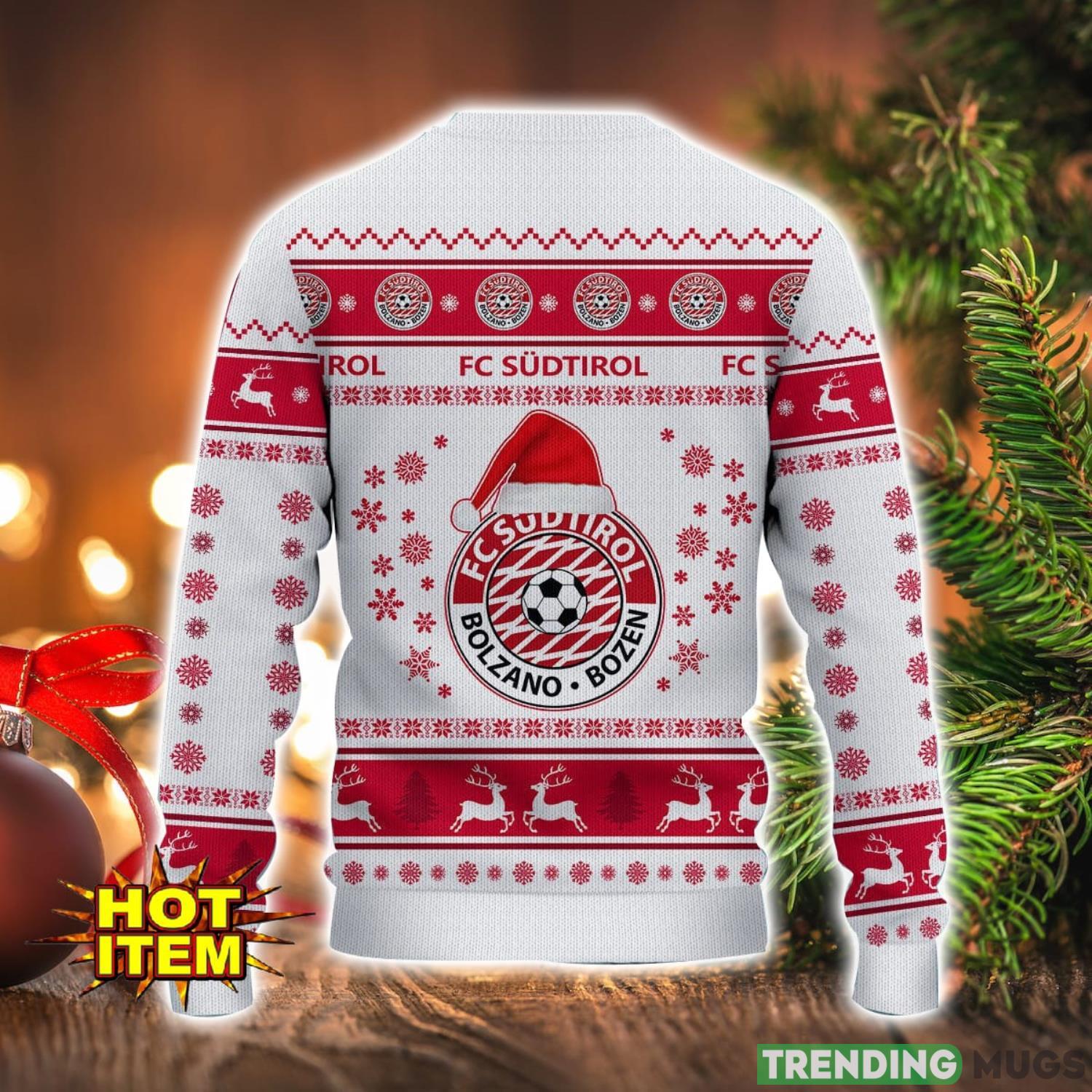 FC Südtirol 3D Ugly Christmas Sweater For Men And Women Sport Fans 3D Sweater FC Südtirol 3D Ugly Christmas Sweater For Men And Women Sport Fans 3D Sweater