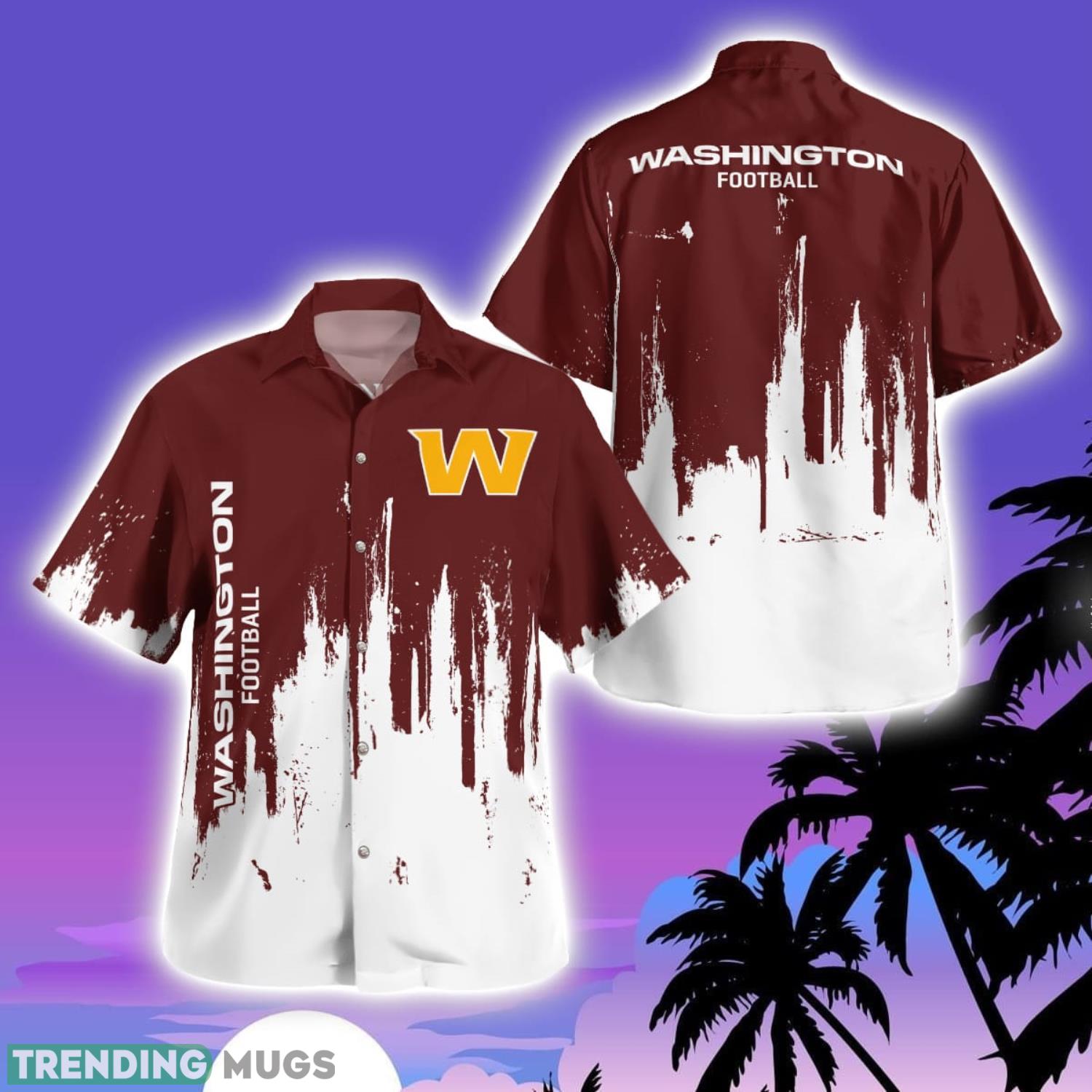 For Fans Washington Football Team Hawaii Shirt Sport Fans Gift Hawaiian Shirt Product Photo 1 For Fans Washington Football Team Hawaii Shirt Sport Fans Gift Hawaiian Shirt Product Photo 1