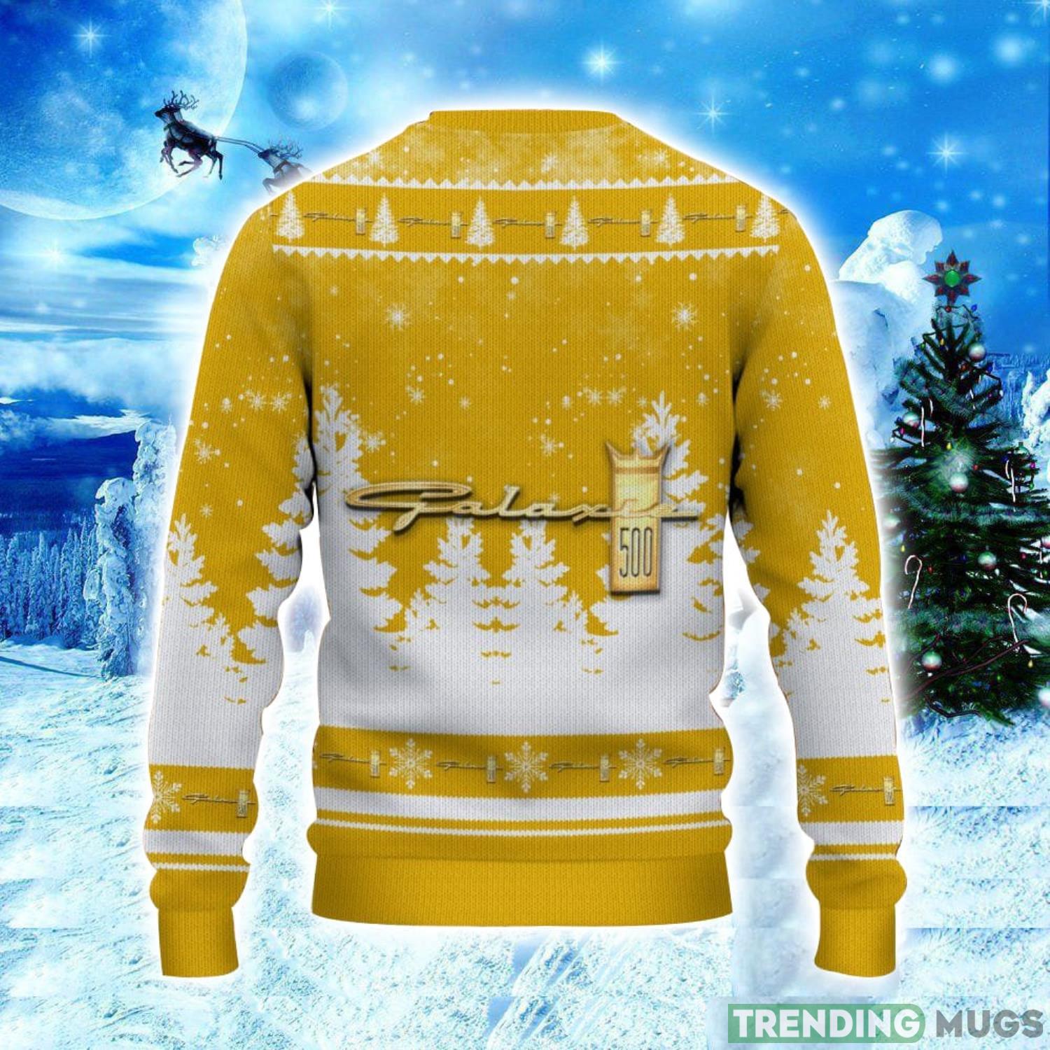 Ford Galaxie Logo Wearing Santa Hat Christmas Gift Ugly Christmas Sweater Christmas Gift Ideas 3D Sweater Ford Galaxie Logo Wearing Santa Hat Christmas Gift Ugly Christmas Sweater Christmas Gift Ideas 3D Sweater