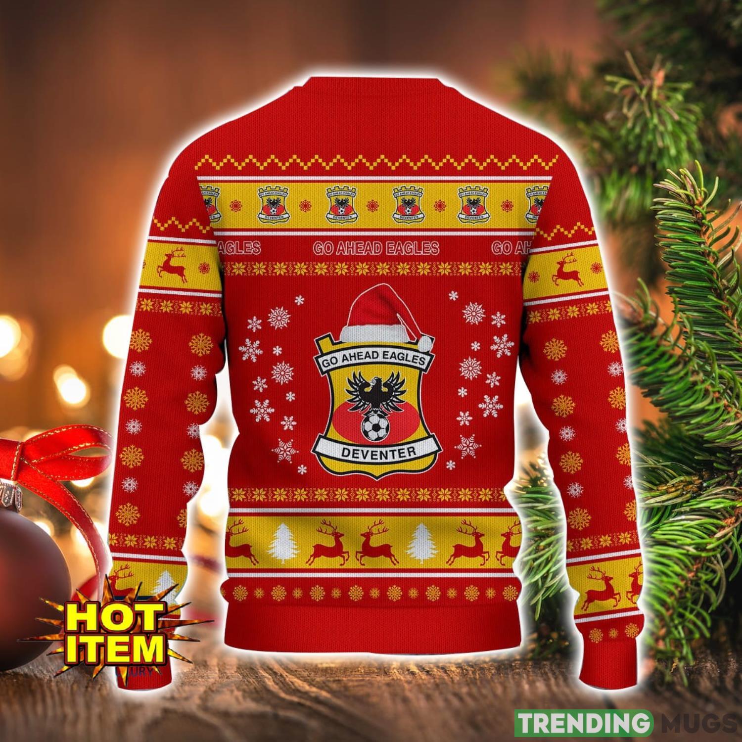 Go Ahead Eagles 3D Ugly Christmas Sweater For Men And Women Sport Fans 3D Sweater Go Ahead Eagles 3D Ugly Christmas Sweater For Men And Women Sport Fans 3D Sweater