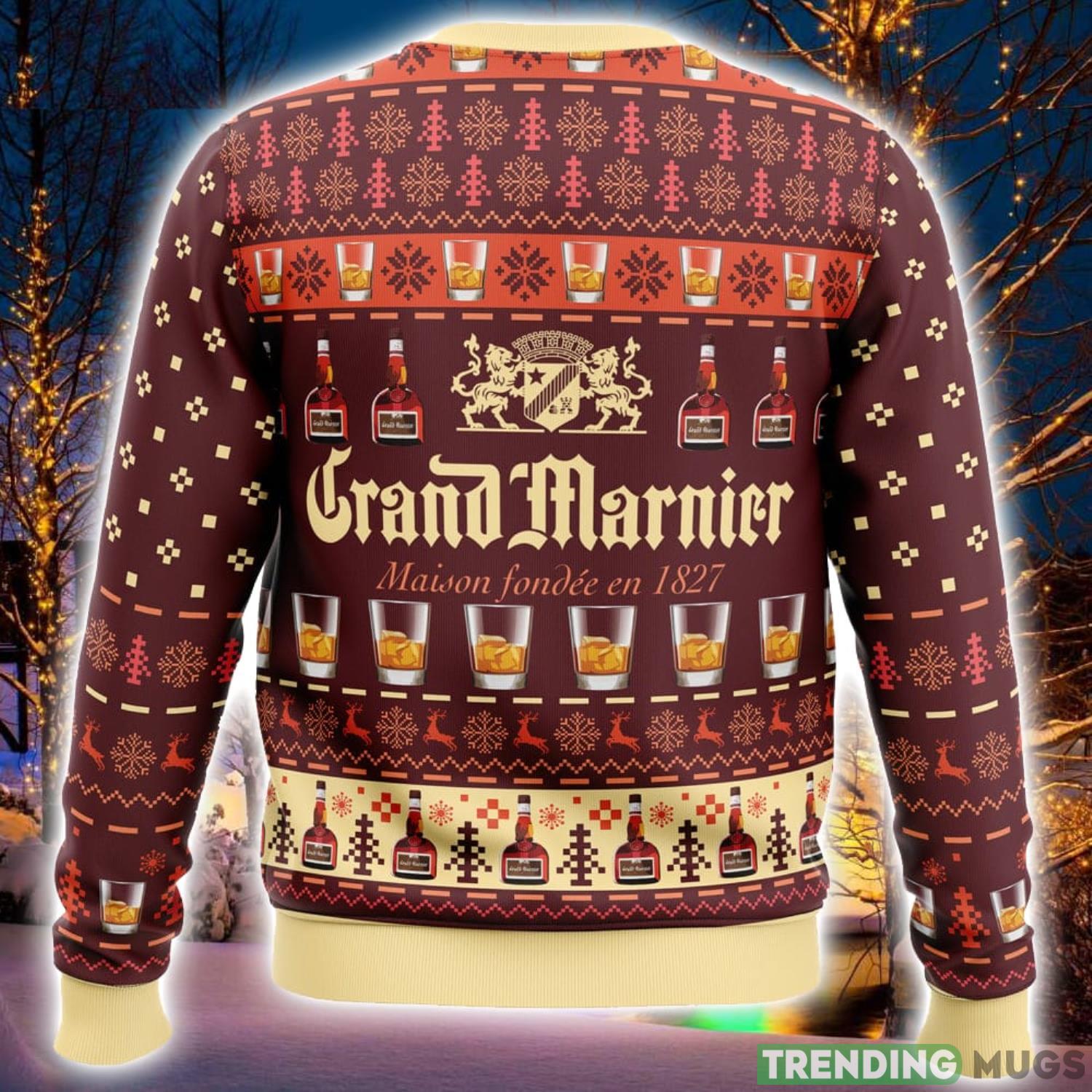 Grand Marnier Ugly Christmas Sweater 3D Printed Men And Women Christmas Hoiliday Gift 3D Sweater Grand Marnier Ugly Christmas Sweater 3D Printed Men And Women Christmas Hoiliday Gift 3D Sweater