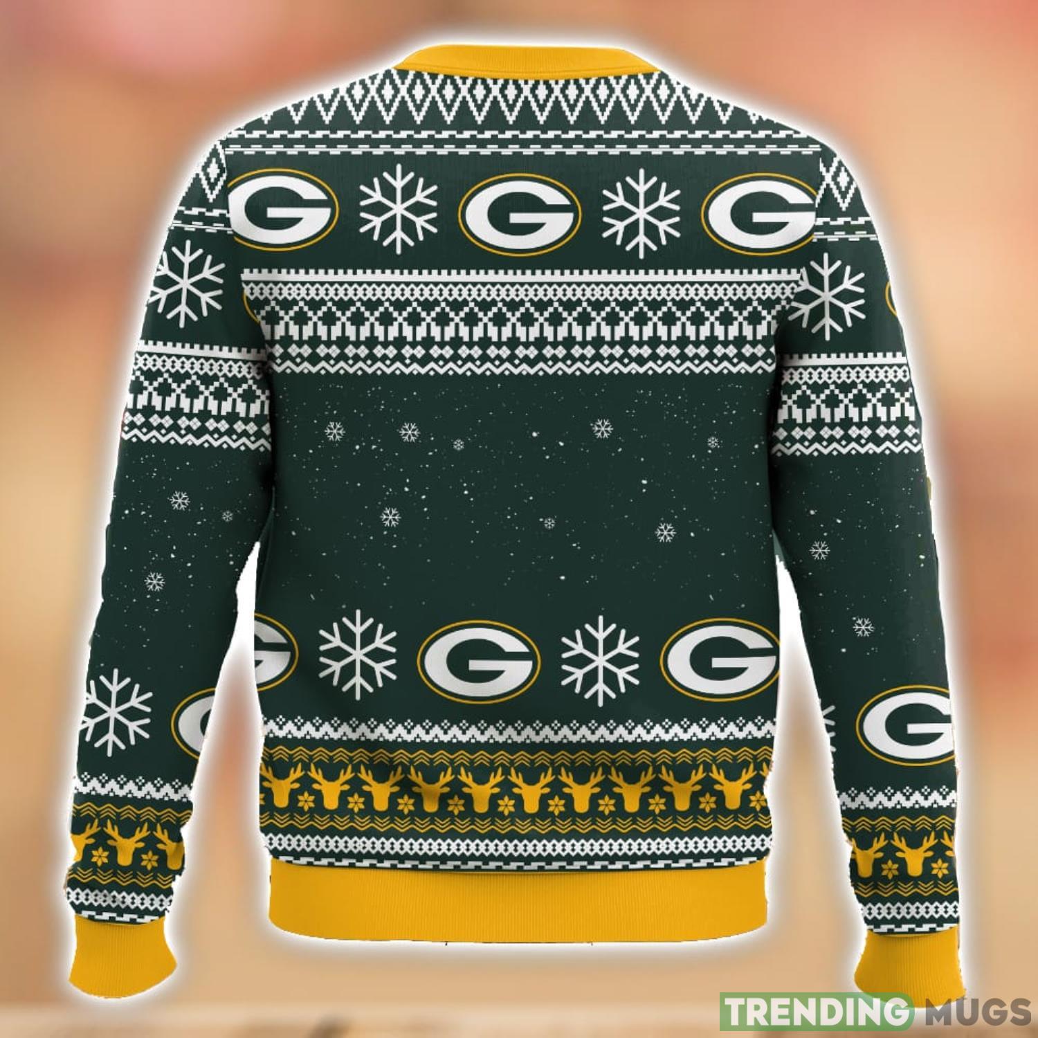 Green Bay Packers Santa Ugly Sweater 3D Printed Men And Women Christmas Gift 3D Sweater Green Bay Packers Santa Ugly Sweater 3D Printed Men And Women Christmas Gift 3D Sweater