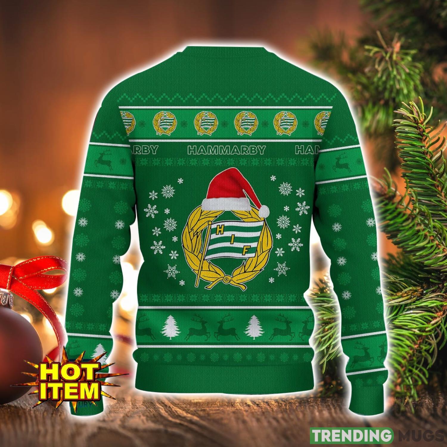 Hammarby Fotboll 3D Ugly Christmas Sweater For Men And Women Sport Fans 3D Sweater Hammarby Fotboll 3D Ugly Christmas Sweater For Men And Women Sport Fans 3D Sweater