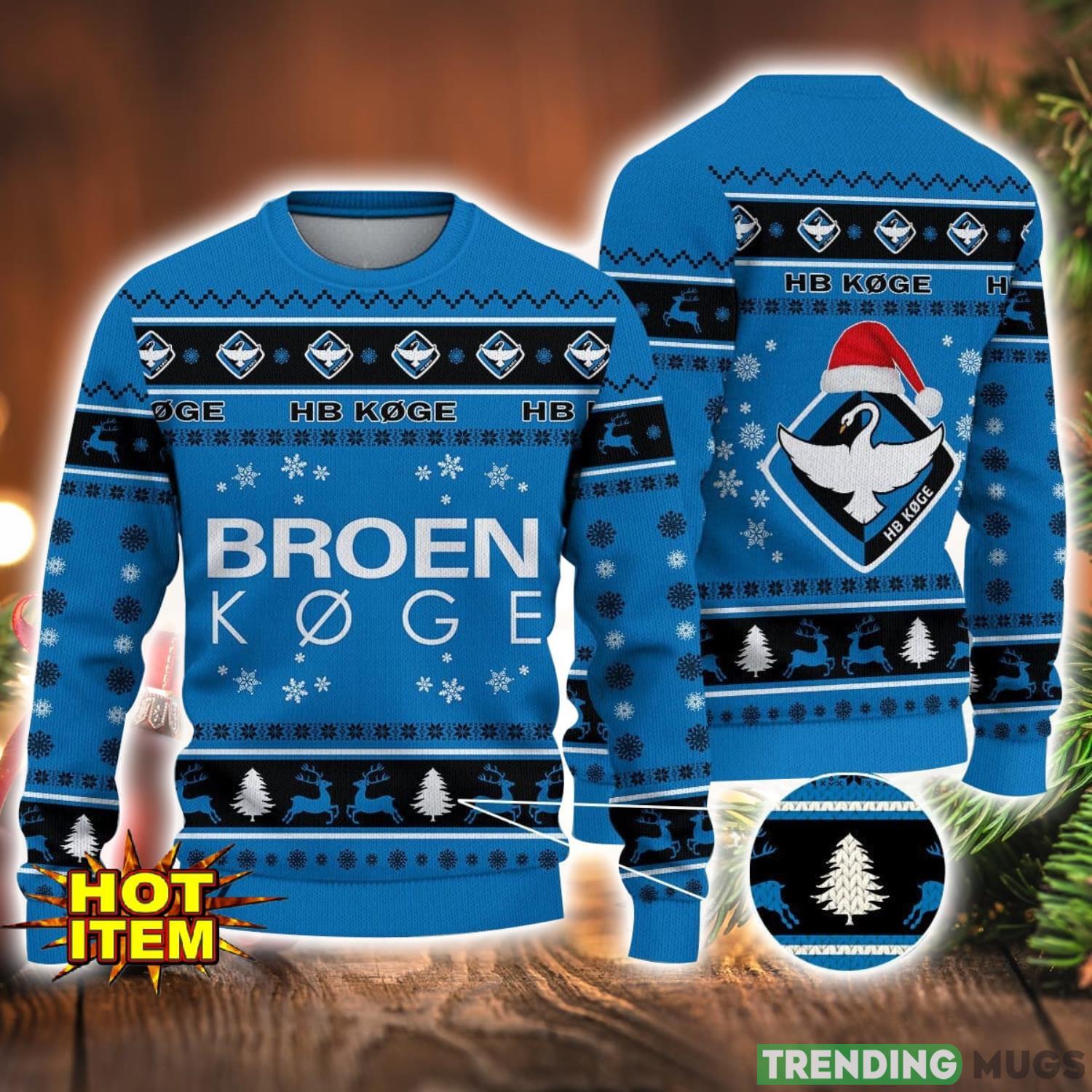 HB Koge 3D Ugly Christmas Sweater For Men And Women Sport Fans Product Photo 1 HB Koge 3D Ugly Christmas Sweater For Men And Women Sport Fans Product Photo 1