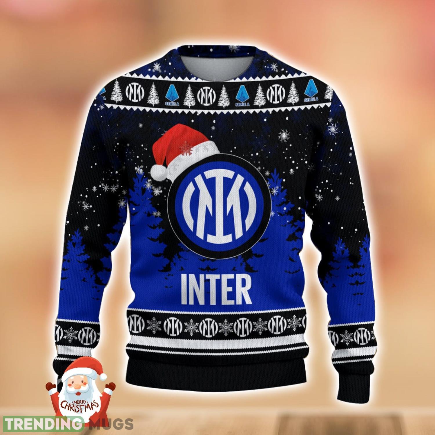 Inter Ugly Christmas Sweater Holiday Gift Ideas For Men And Women 3D Sweater Inter Ugly Christmas Sweater Holiday Gift Ideas For Men And Women 3D Sweater