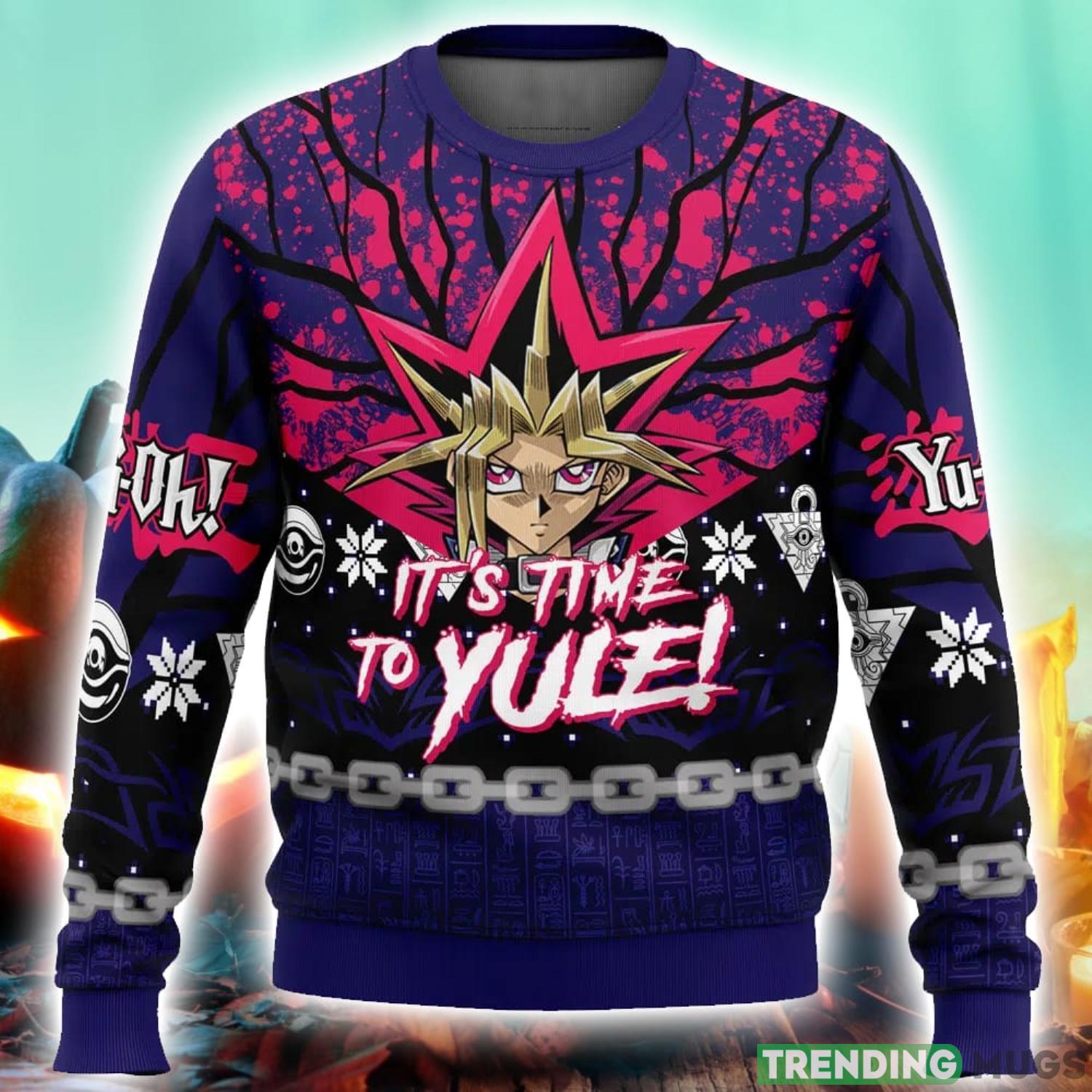 It’s Time To Yule Yugioh Ugly Christmas Sweater 3D Printed Men And Women Christmas Hoiliday Gift 3D Sweater It’s Time To Yule Yugioh Ugly Christmas Sweater 3D Printed Men And Women Christmas Hoiliday Gift 3D Sweater