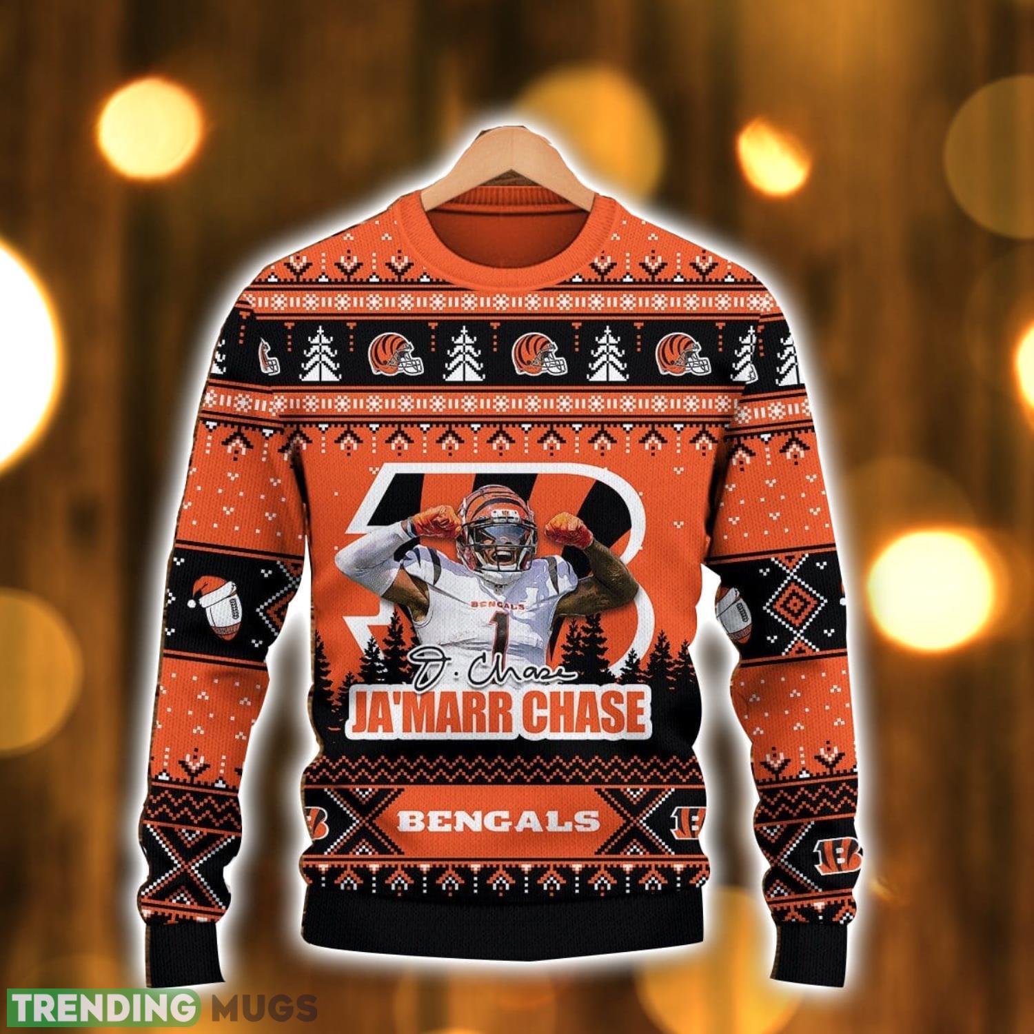 Ja’Marr Chase Cincinnati Bengals Do Not Mess With Bengals Fan NFL Ugly Christmas Sweater Christmas Gift For Sport Fans 3D Sweater Ja’Marr Chase Cincinnati Bengals Do Not Mess With Bengals Fan NFL Ugly Christmas Sweater Christmas Gift For Sport Fans 3D Sweater