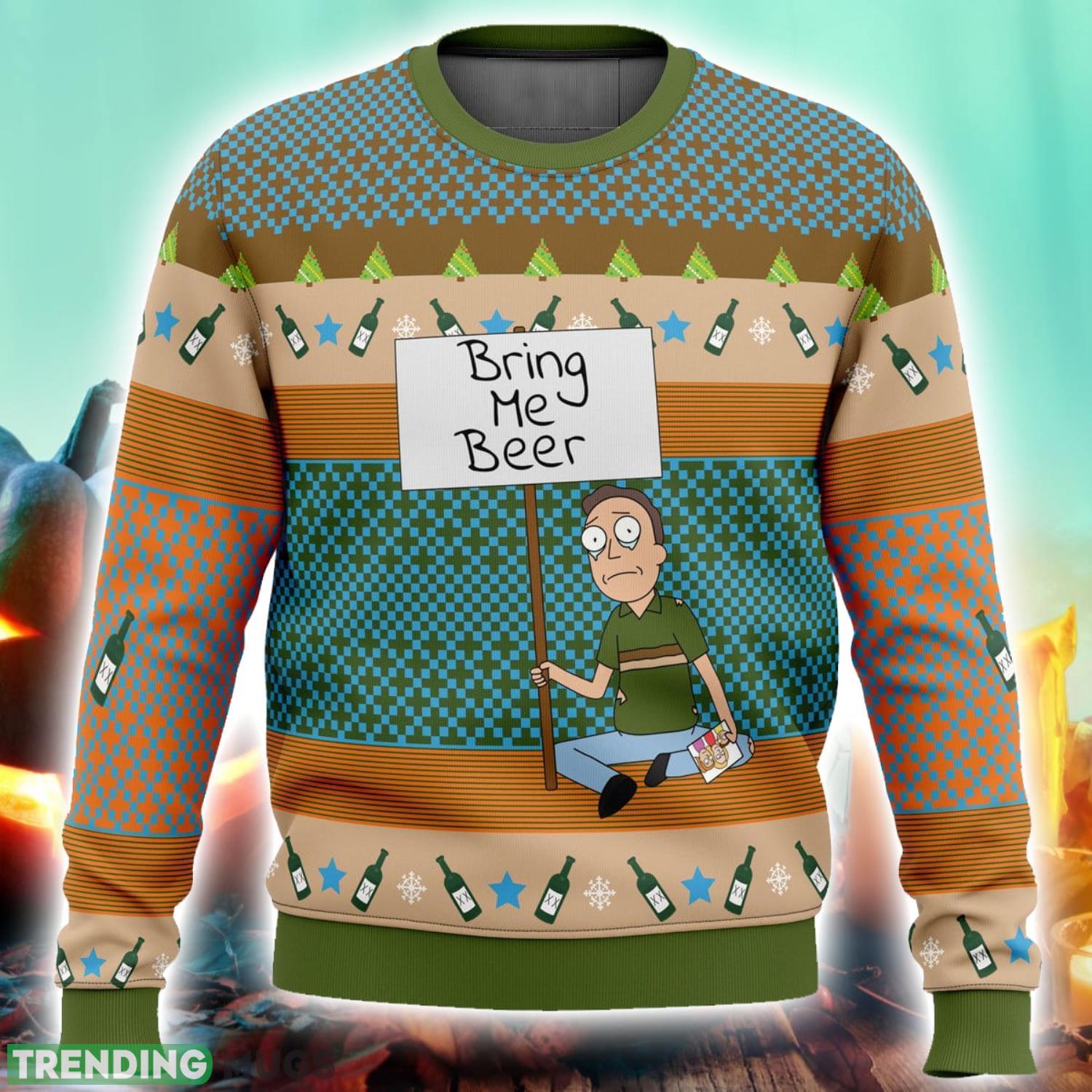 Jerry Christmas Ugly Christmas Sweater 3D All Over Printed Christmas Sweater Product Photo 1