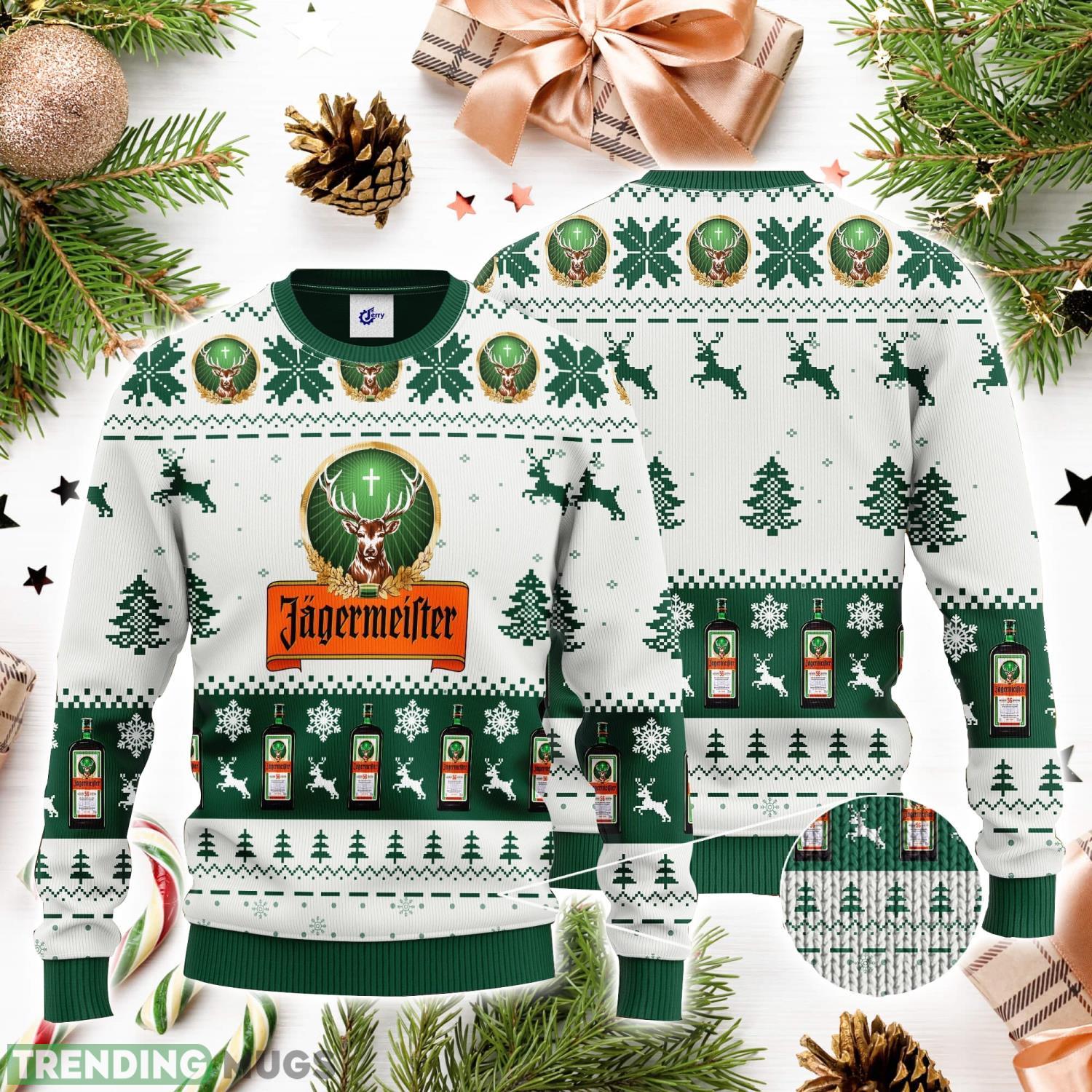 J'Germeister 3D Ugly Christmas Sweater Unisex Sweater Christmas Gift Product Photo 1 J'Germeister 3D Ugly Christmas Sweater Unisex Sweater Christmas Gift Product Photo 1