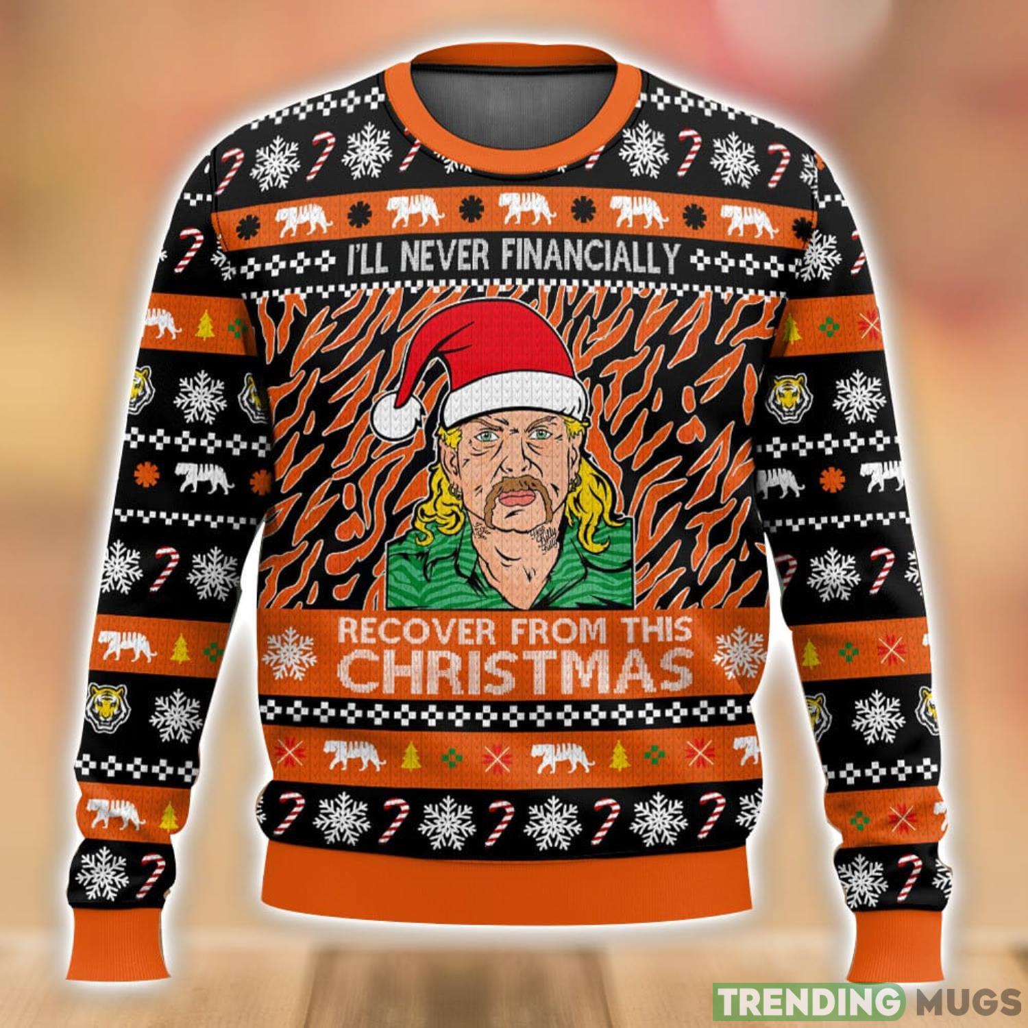 Joe Exotic Tiger King Ugly Xmas 3D Ugly Christmas Sweater New Trending Christmas Sweater Gift Product Photo 1 Joe Exotic Tiger King Ugly Xmas 3D Ugly Christmas Sweater New Trending Christmas Sweater Gift Product Photo 1