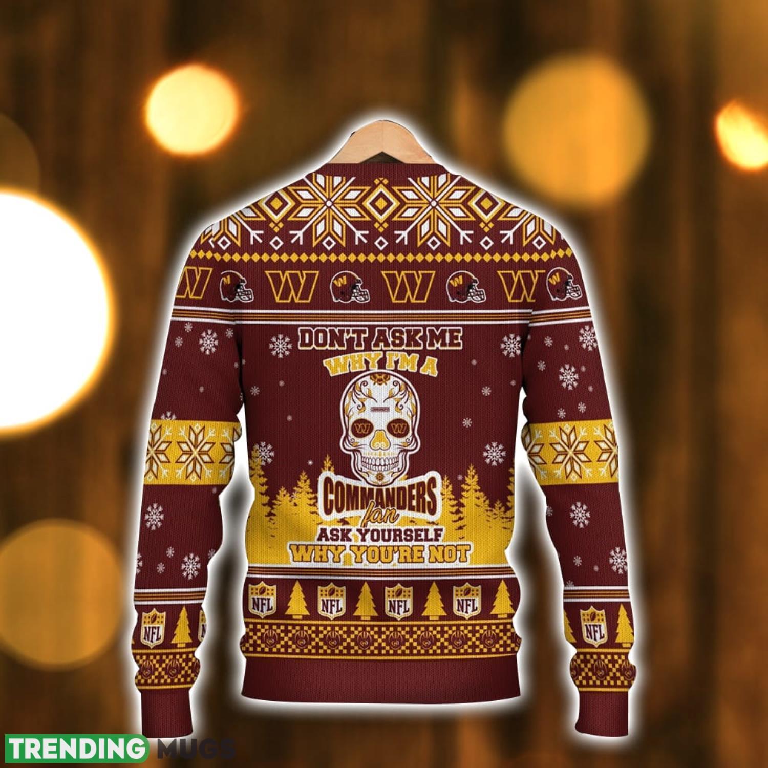 Jonathan Allen Washington Commanders Do Not Ask Me Why I Am A Commanders Fan NFL Ugly Christmas Sweater Christmas Gift For Sport Fans 3D Sweater Jonathan Allen Washington Commanders Do Not Ask Me Why I Am A Commanders Fan NFL Ugly Christmas Sweater Christmas Gift For Sport Fans 3D Sweater