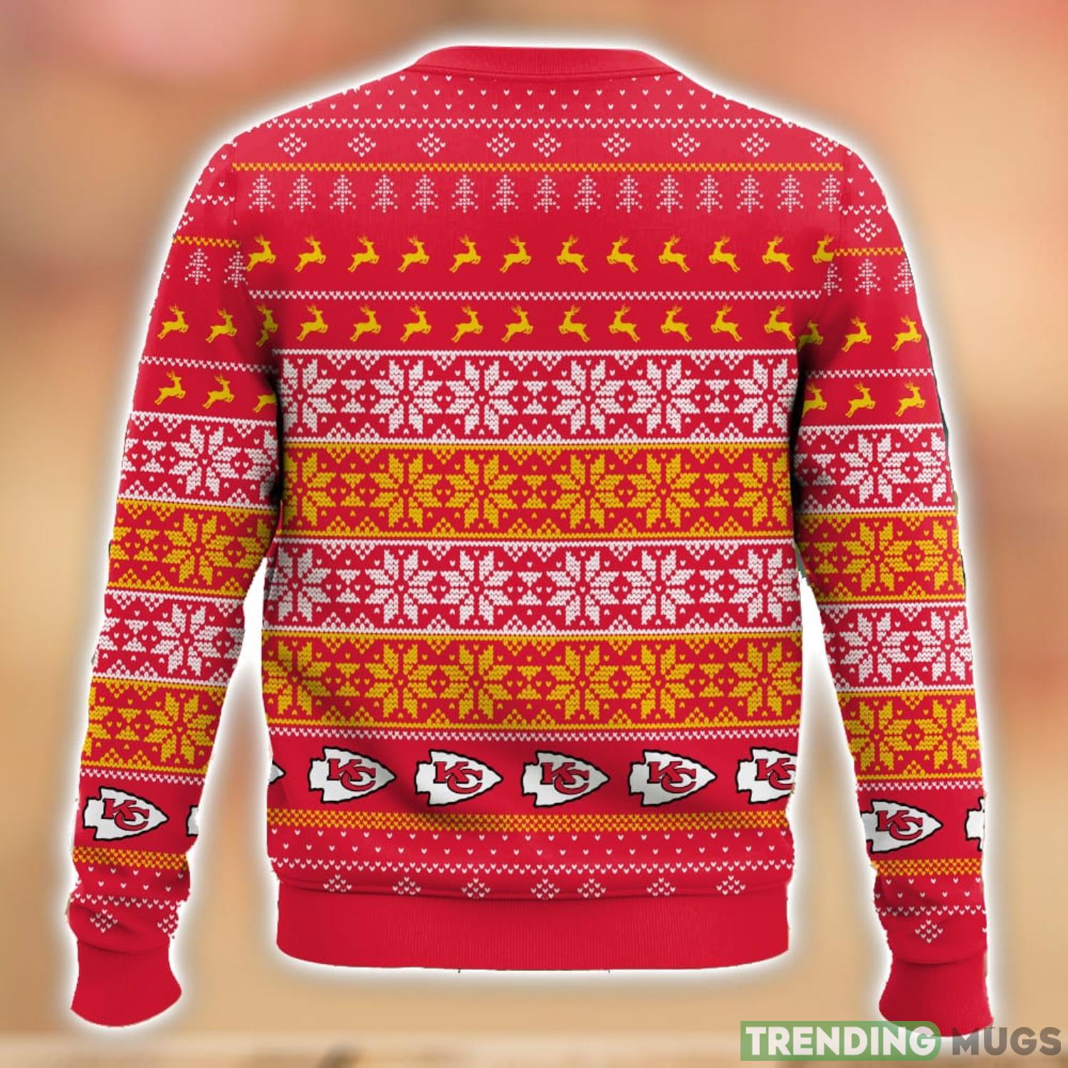 Kansas City Chiefs Ugly Sweater 3D Printed Men And Women Christmas Gift 3D Sweater Kansas City Chiefs Ugly Sweater 3D Printed Men And Women Christmas Gift 3D Sweater