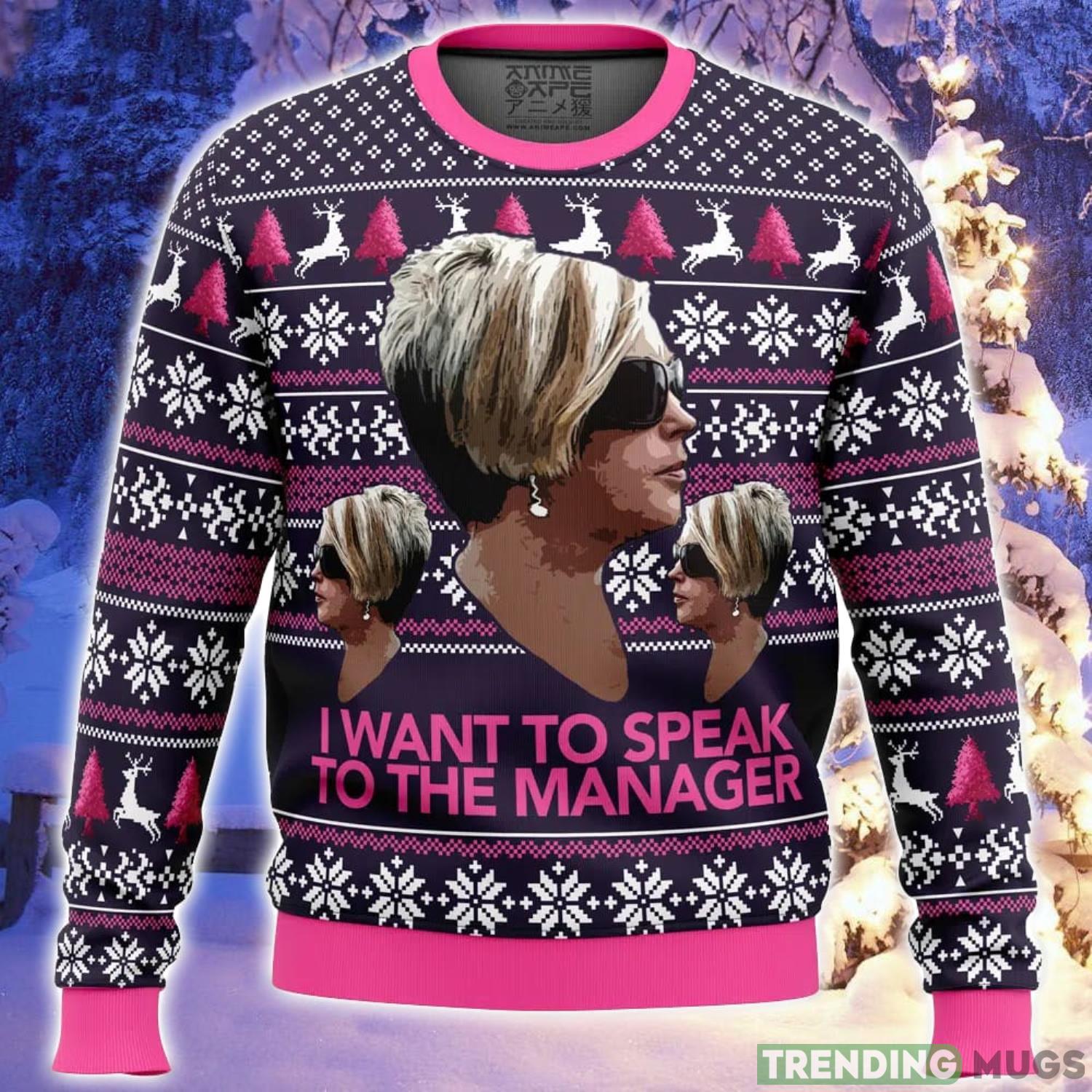 Karen Meme Ugly Christmas Sweater Holiday Gift Christmas Sweater Product Photo 1 Karen Meme Ugly Christmas Sweater Holiday Gift Christmas Sweater Product Photo 1