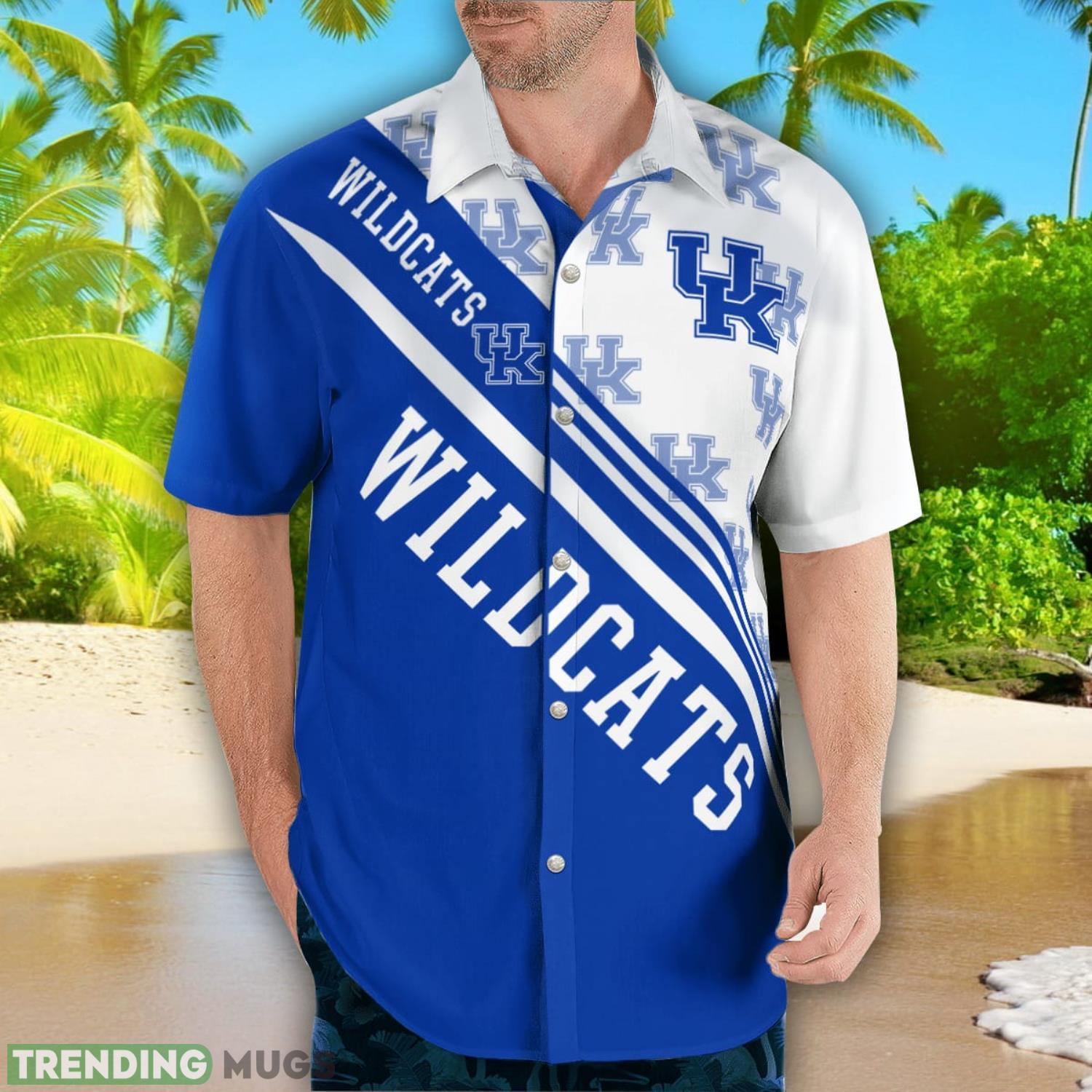 Kentucky Wildcats Logo Printed Aloha Hawaiian Shirt Special Gift For Fans Hawaiian Shirt Kentucky Wildcats Logo Printed Aloha Hawaiian Shirt Special Gift For Fans Hawaiian Shirt