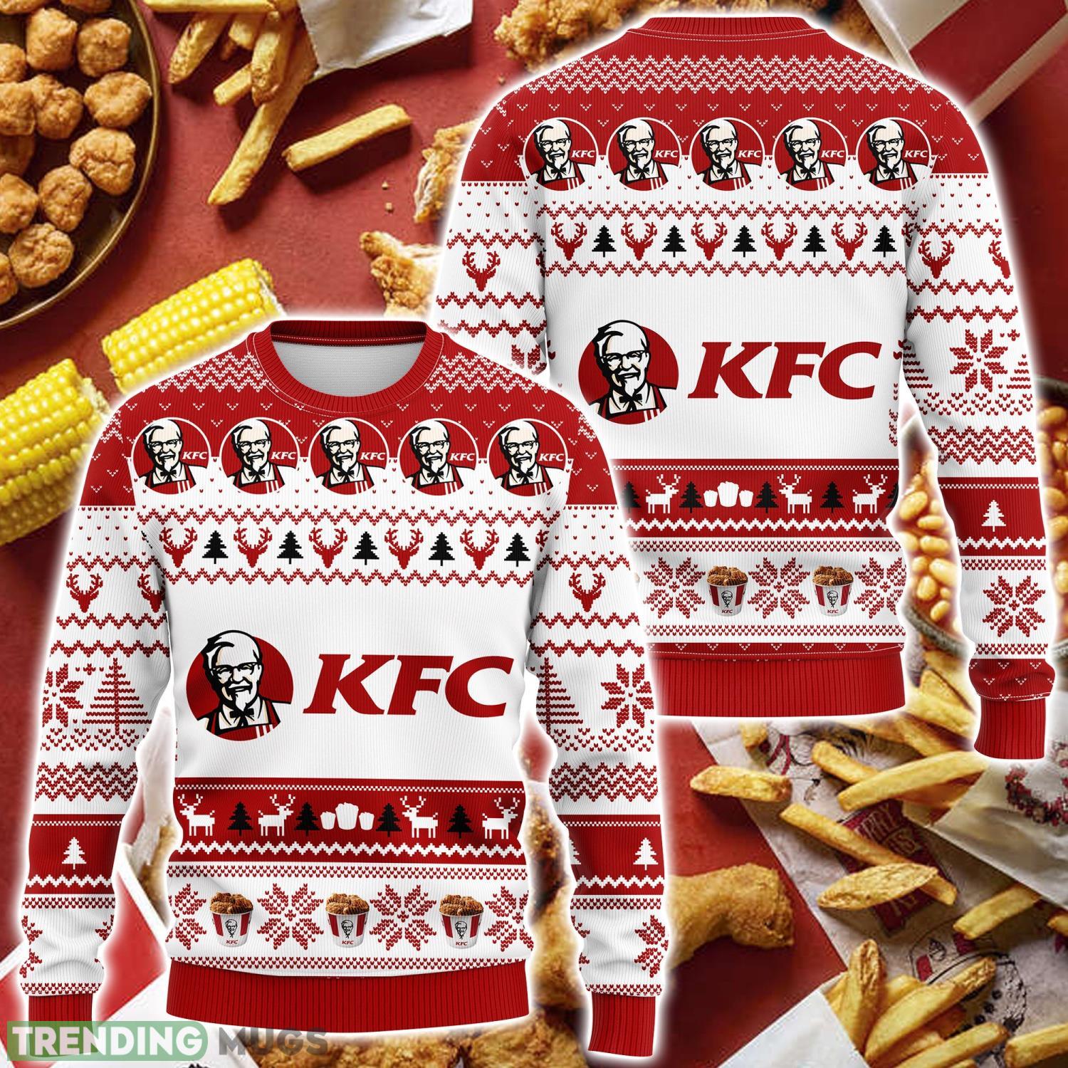 Kfc Ugly Christmas Sweater 3D All Over Printed Sweaters Christmas Gift Product Photo 1 Kfc Ugly Christmas Sweater 3D All Over Printed Sweaters Christmas Gift Product Photo 1