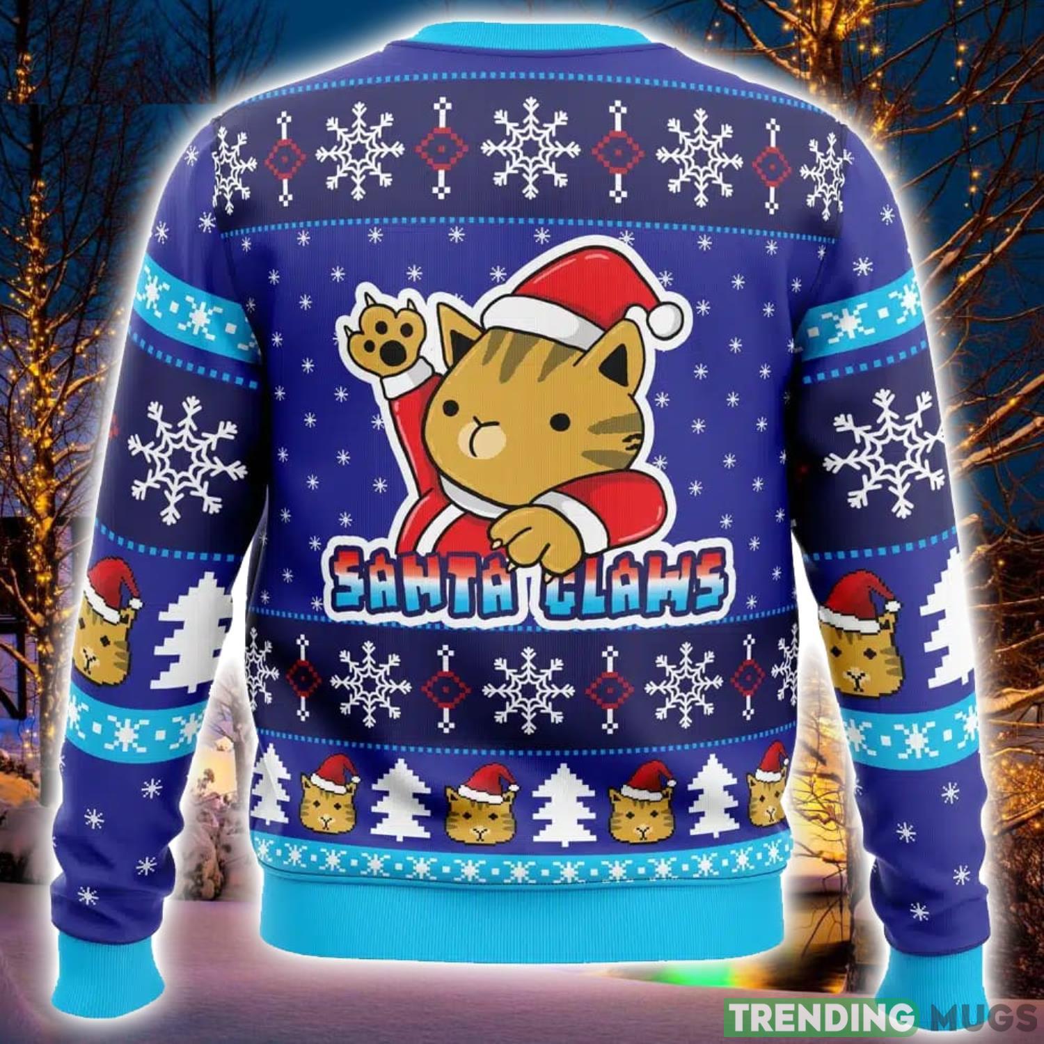 Kitty Claws Ugly Christmas Sweater 3D Printed Men And Women Christmas Hoiliday Gift 3D Sweater Kitty Claws Ugly Christmas Sweater 3D Printed Men And Women Christmas Hoiliday Gift 3D Sweater