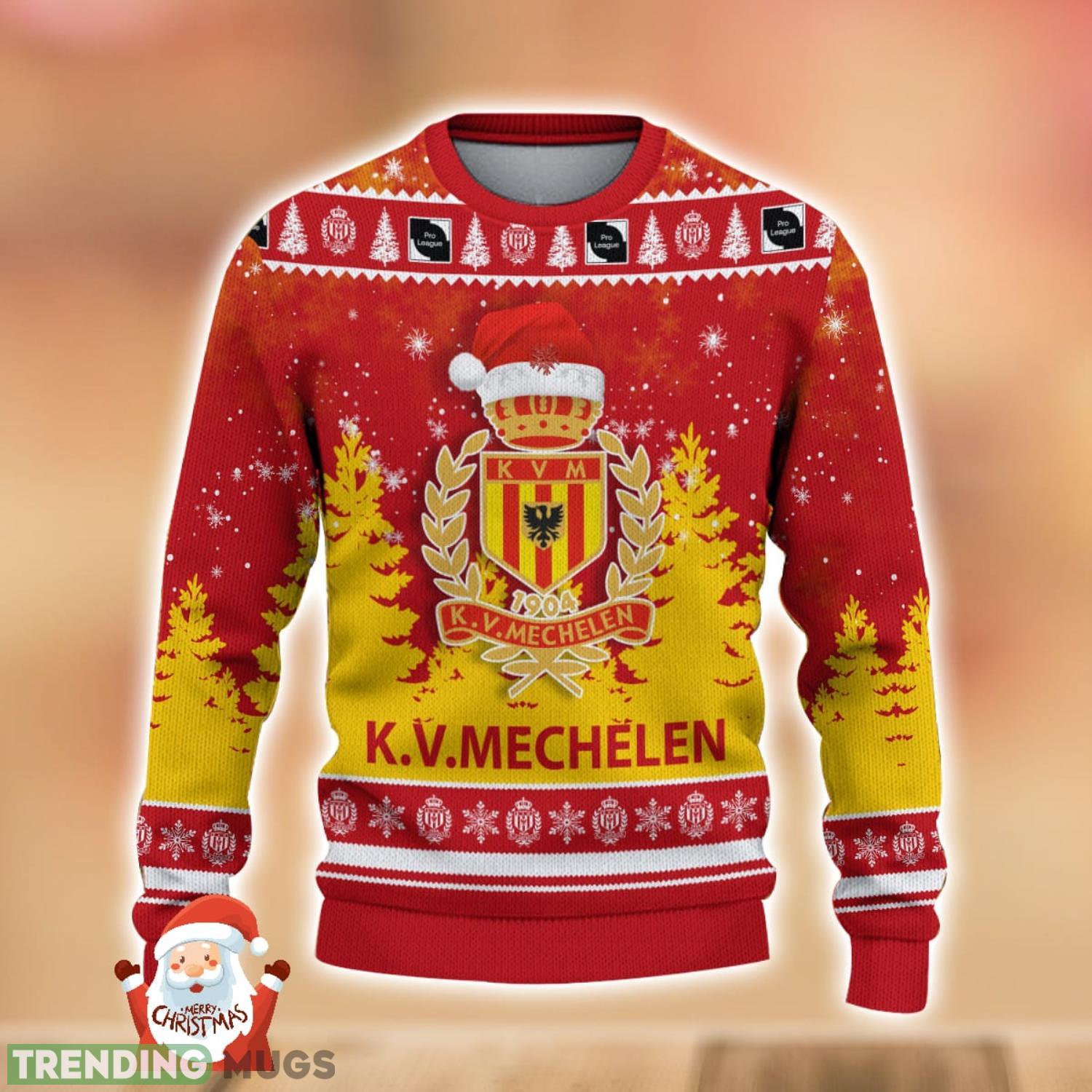 K.V. Mechelen Ugly Christmas Sweater Holiday Gift Ideas For Men And Women 3D Sweater K.V. Mechelen Ugly Christmas Sweater Holiday Gift Ideas For Men And Women 3D Sweater