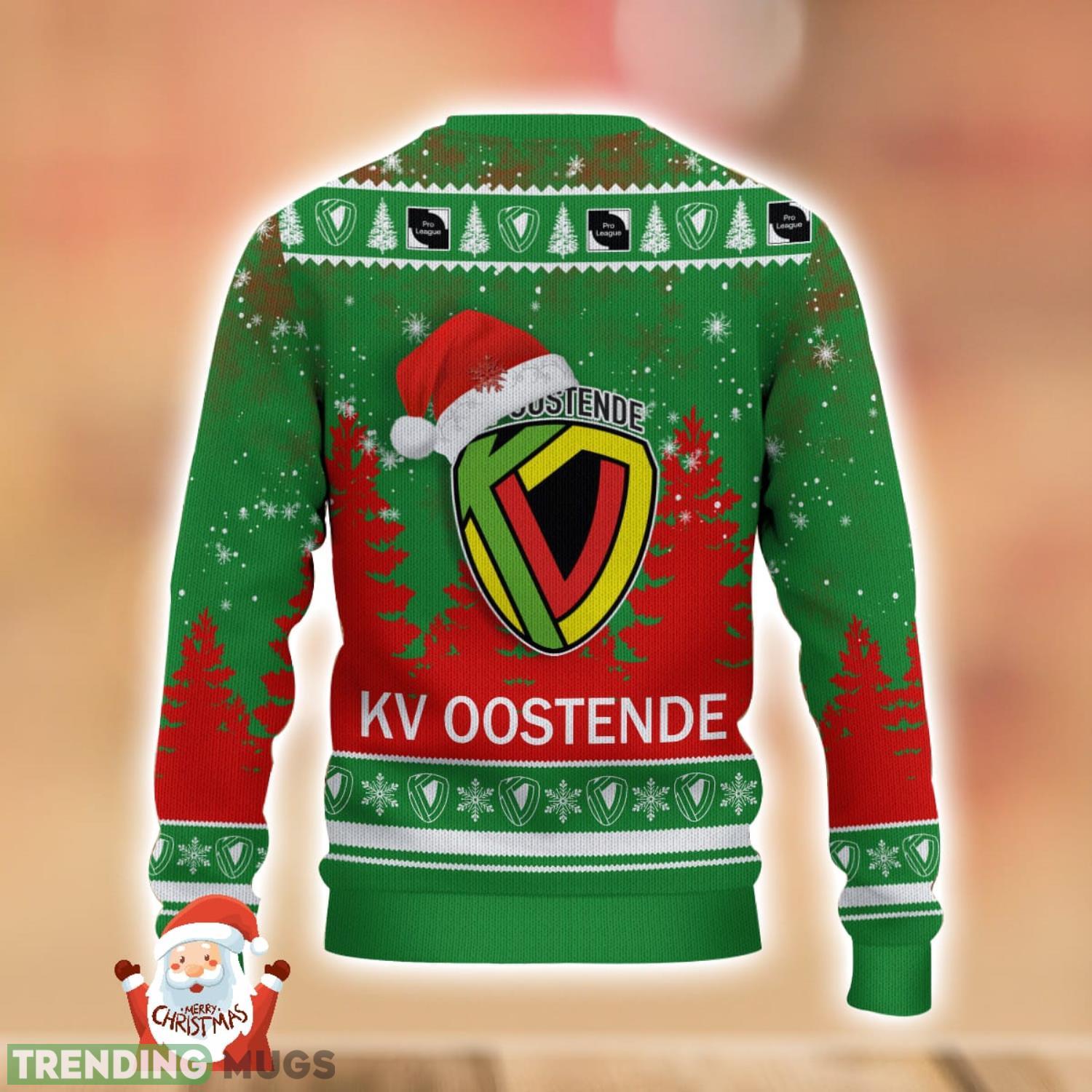 KV Oostende Ugly Christmas Sweater Holiday Gift Ideas For Men And Women 3D Sweater KV Oostende Ugly Christmas Sweater Holiday Gift Ideas For Men And Women 3D Sweater