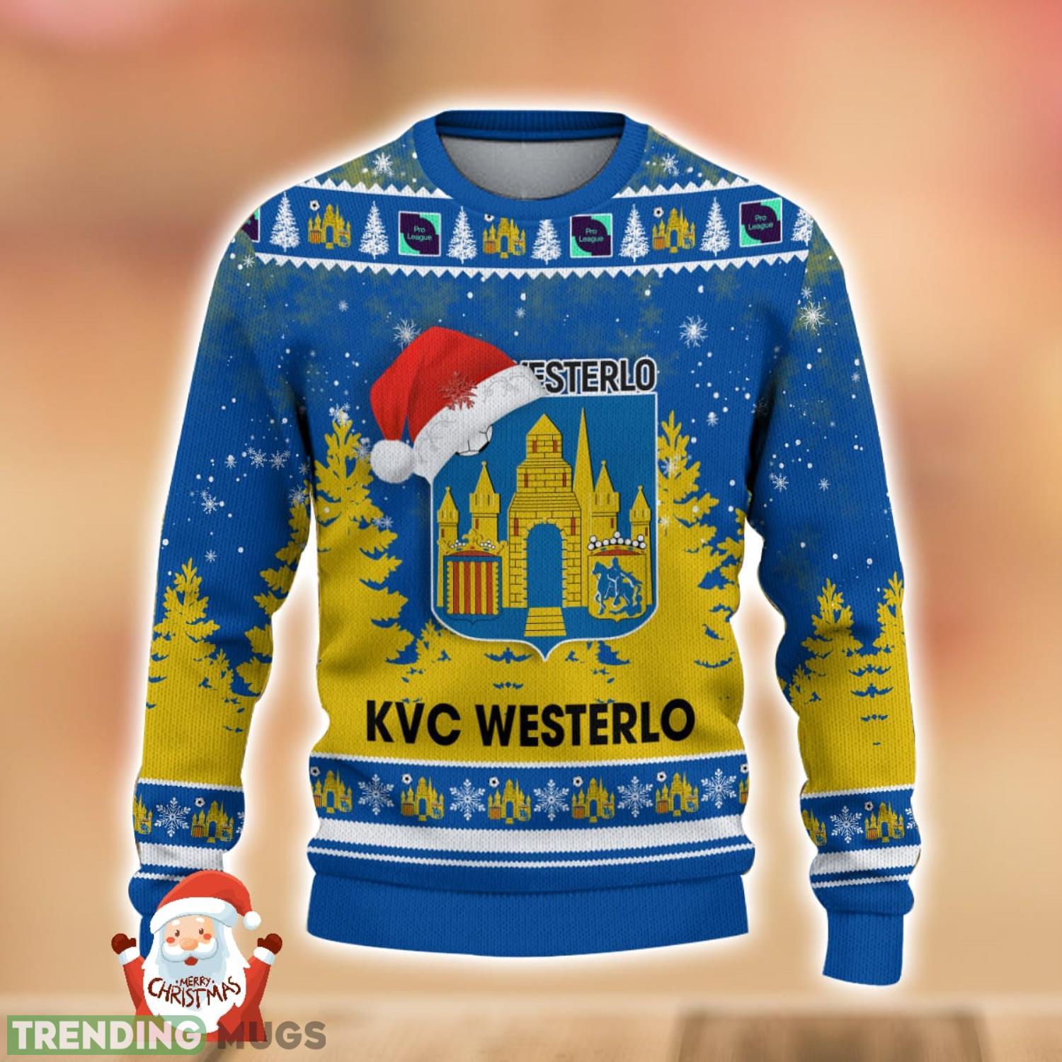 K.V.C. Westerlo Ugly Christmas Sweater Holiday Gift Ideas For Men And Women 3D Sweater K.V.C. Westerlo Ugly Christmas Sweater Holiday Gift Ideas For Men And Women 3D Sweater
