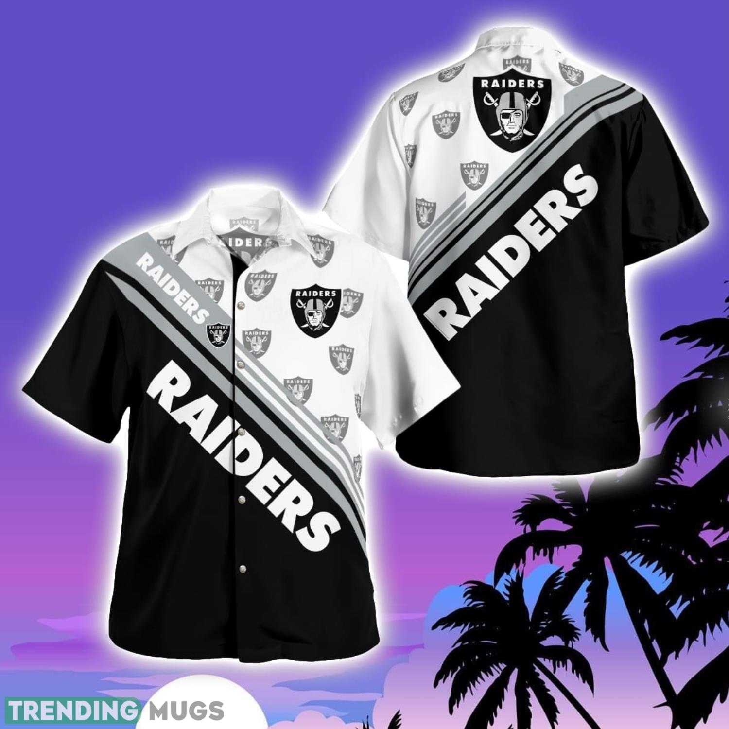 Las Vegas Raiders Logo Printed Aloha Hawaiian Shirt Special Gift For Fans Product Photo 1 Las Vegas Raiders Logo Printed Aloha Hawaiian Shirt Special Gift For Fans Product Photo 1