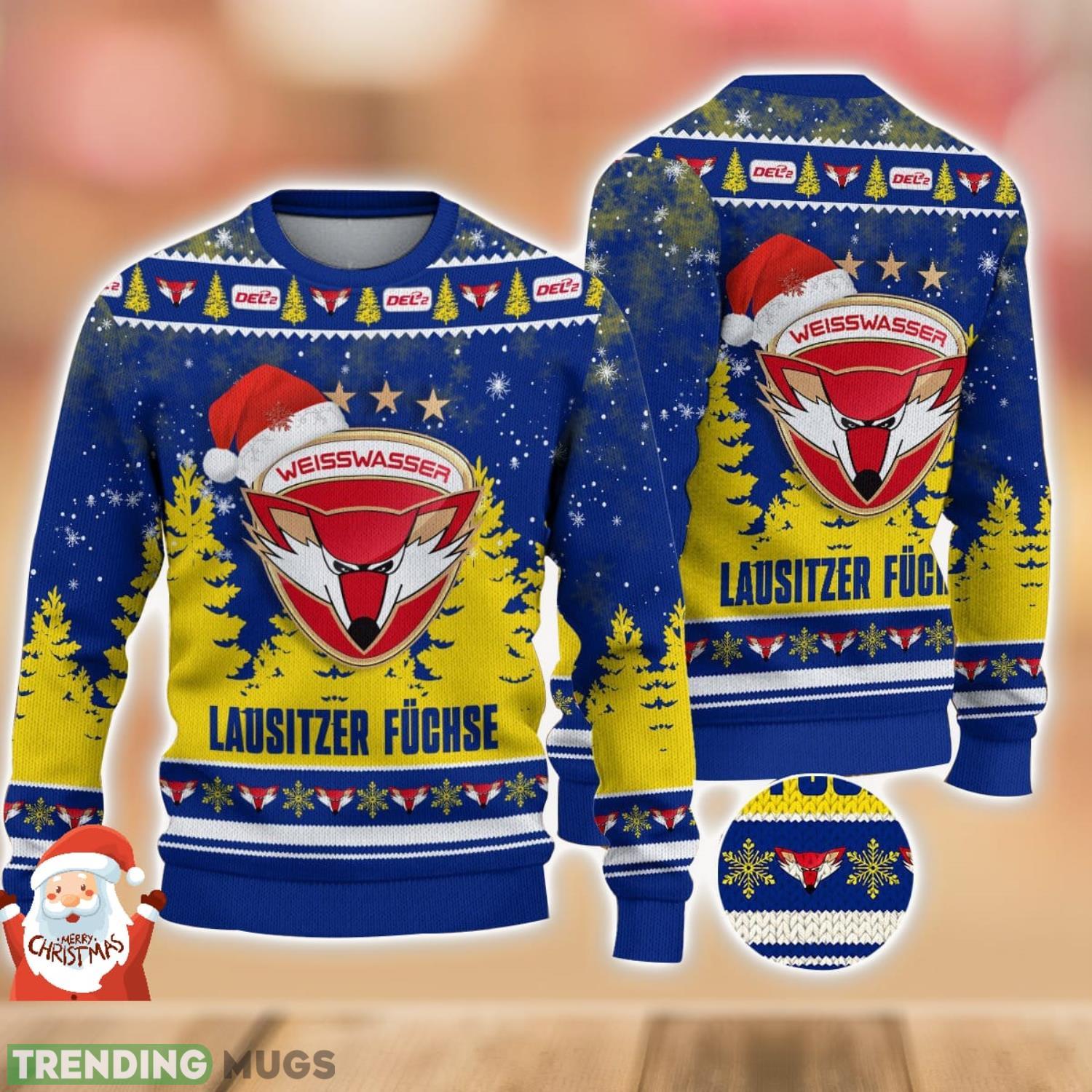 Lausitzer Füchse Ugly Christmas Sweater Holiday Gift Ideas For Men And Women Product Photo 1 Lausitzer Füchse Ugly Christmas Sweater Holiday Gift Ideas For Men And Women Product Photo 1