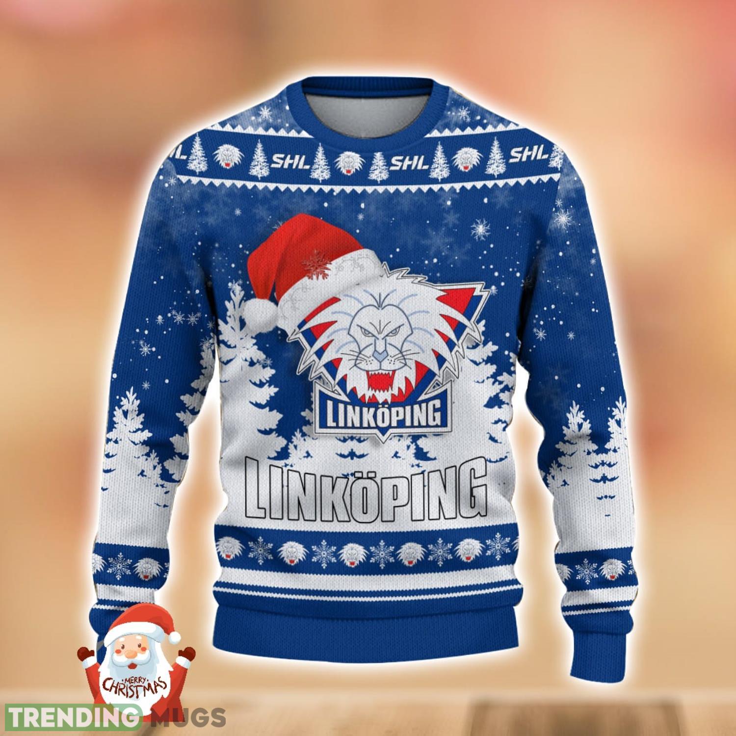 Linkoping HC Ugly Christmas Sweater Holiday Gift Ideas For Men And Women 3D Sweater Linkoping HC Ugly Christmas Sweater Holiday Gift Ideas For Men And Women 3D Sweater