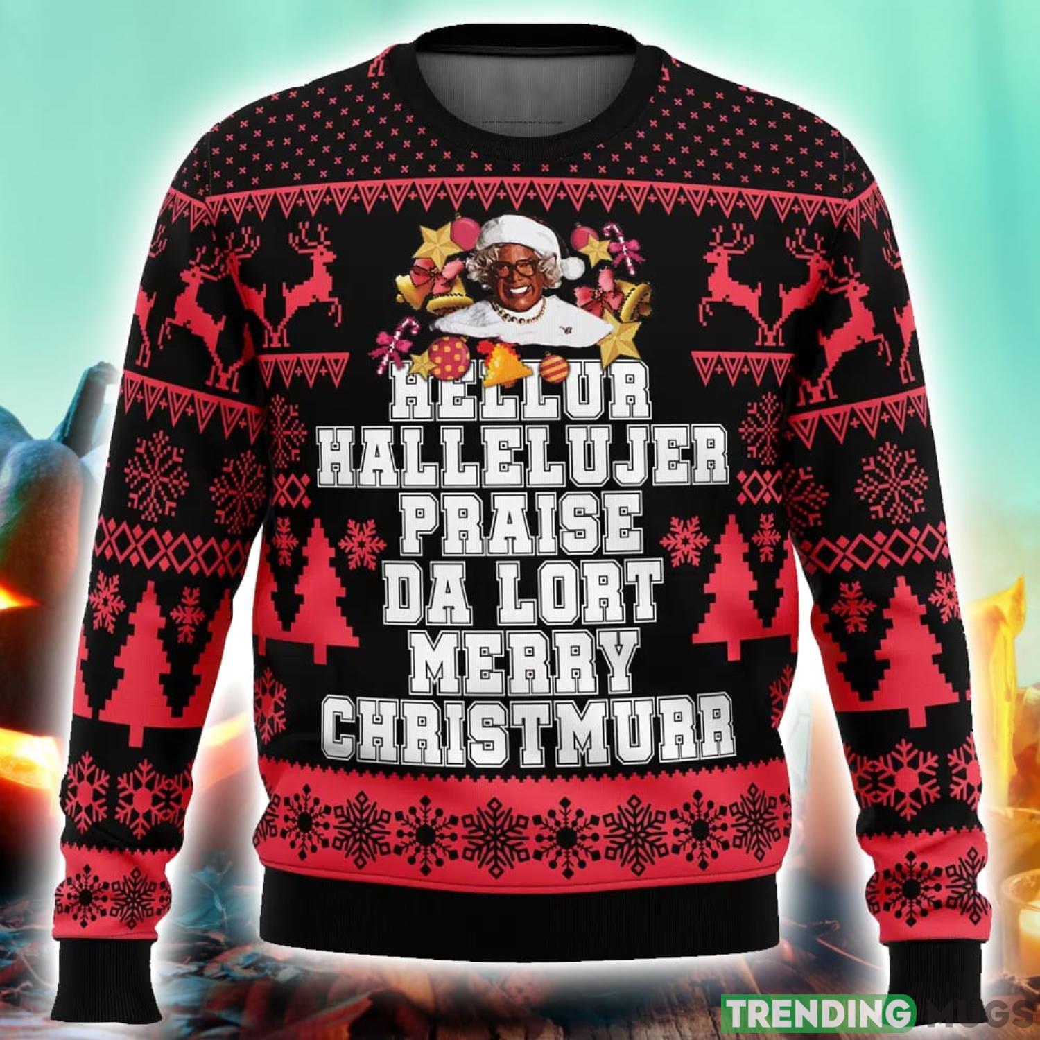 Madea Show Ugly Christmas Sweater 3D Printed Men And Women Christmas Hoiliday Gift 3D Sweater Madea Show Ugly Christmas Sweater 3D Printed Men And Women Christmas Hoiliday Gift 3D Sweater