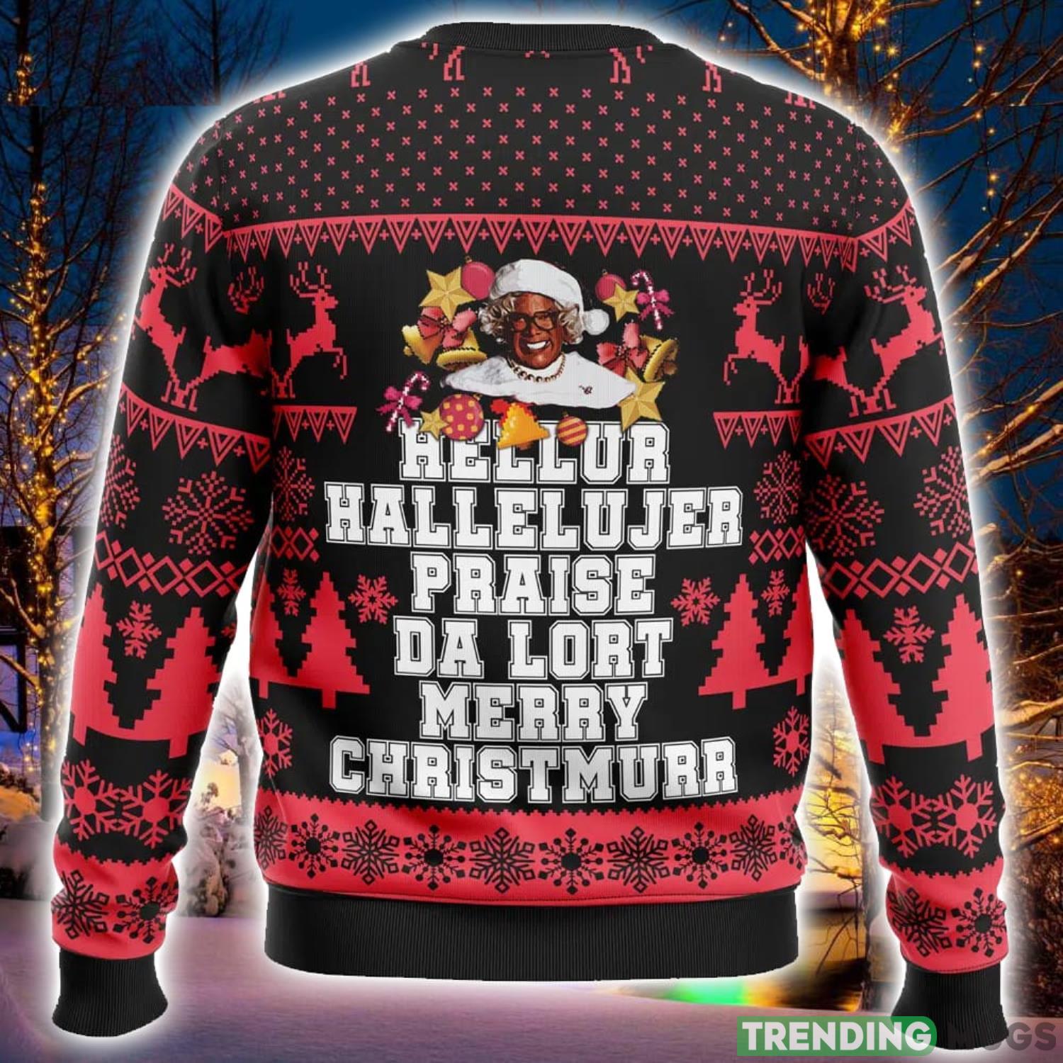 Madea Show Ugly Christmas Sweater 3D Printed Men And Women Christmas Hoiliday Gift 3D Sweater Madea Show Ugly Christmas Sweater 3D Printed Men And Women Christmas Hoiliday Gift 3D Sweater