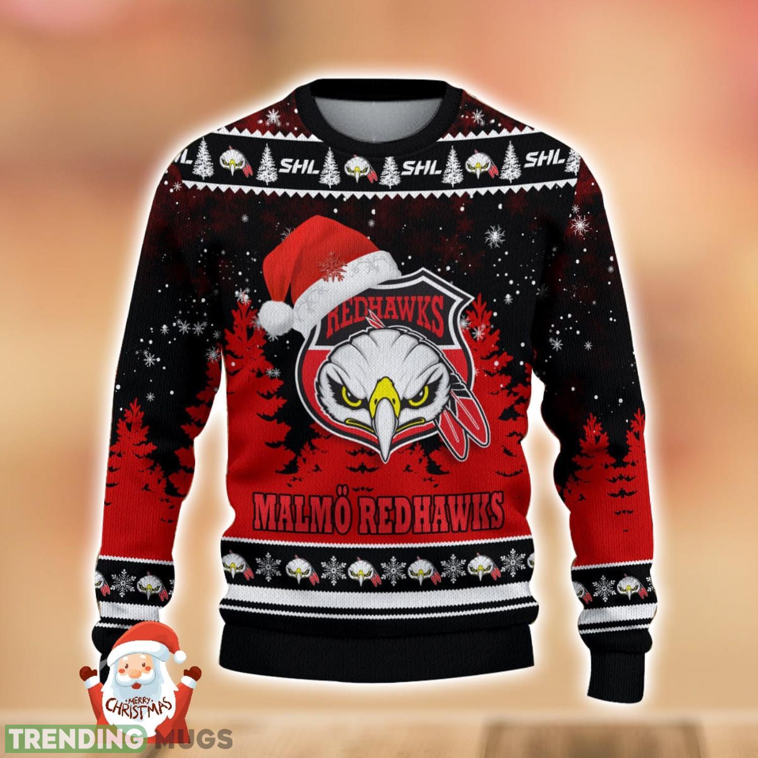 Malmo Redhawks Ugly Christmas Sweater Holiday Gift Ideas For Men And Women 3D Sweater Malmo Redhawks Ugly Christmas Sweater Holiday Gift Ideas For Men And Women 3D Sweater