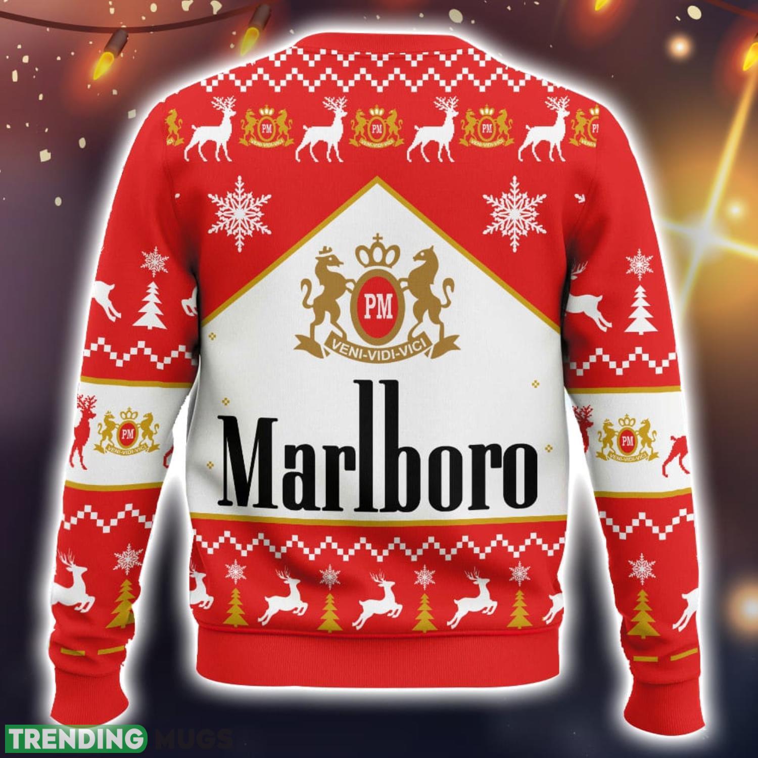 Marlboro Ugly Christmas Sweater 2023 Christmas Gift 3D Sweater 3D Sweater Marlboro Ugly Christmas Sweater 2023 Christmas Gift 3D Sweater 3D Sweater