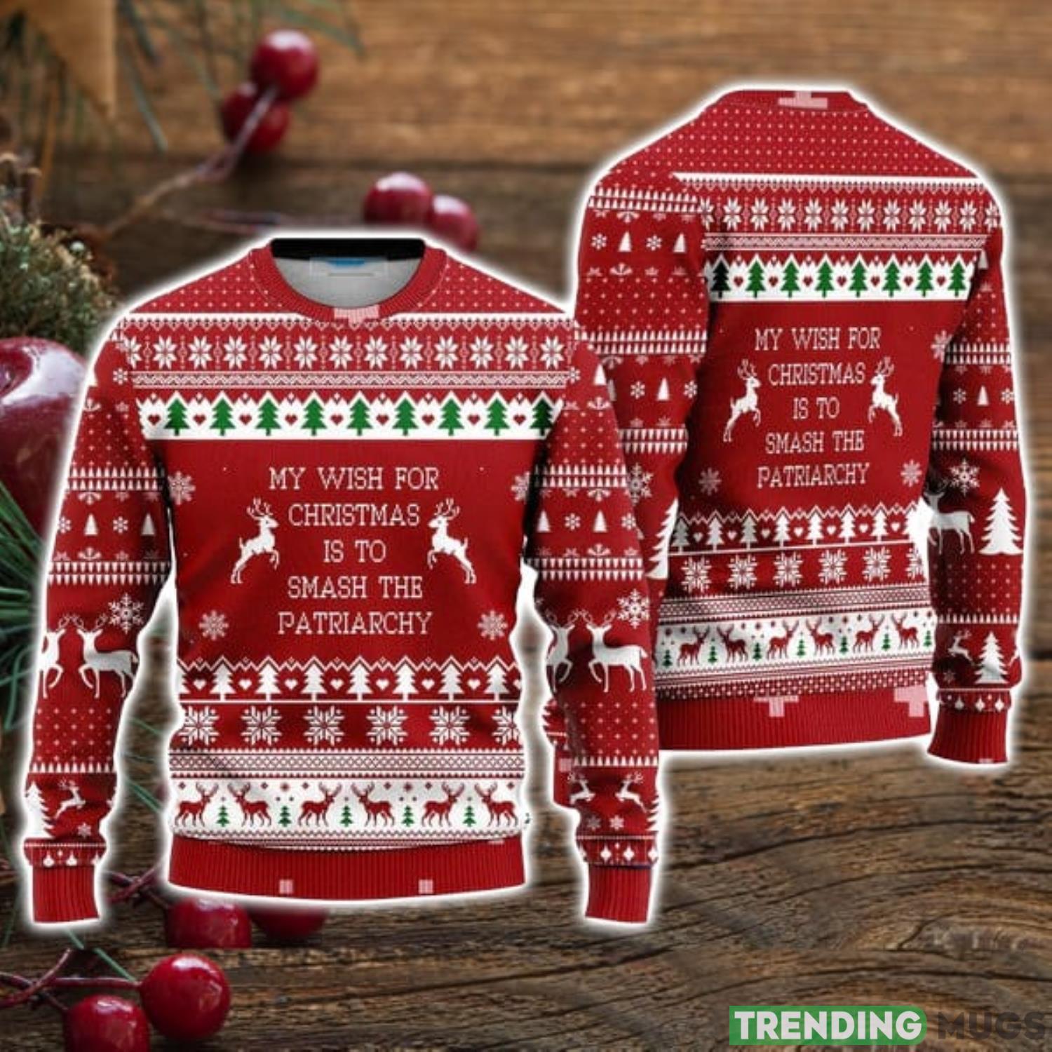 Merry Ugly Christmas Sweater Christmas Holiday Gift For Men And Women Product Photo 1 Merry Ugly Christmas Sweater Christmas Holiday Gift For Men And Women Product Photo 1