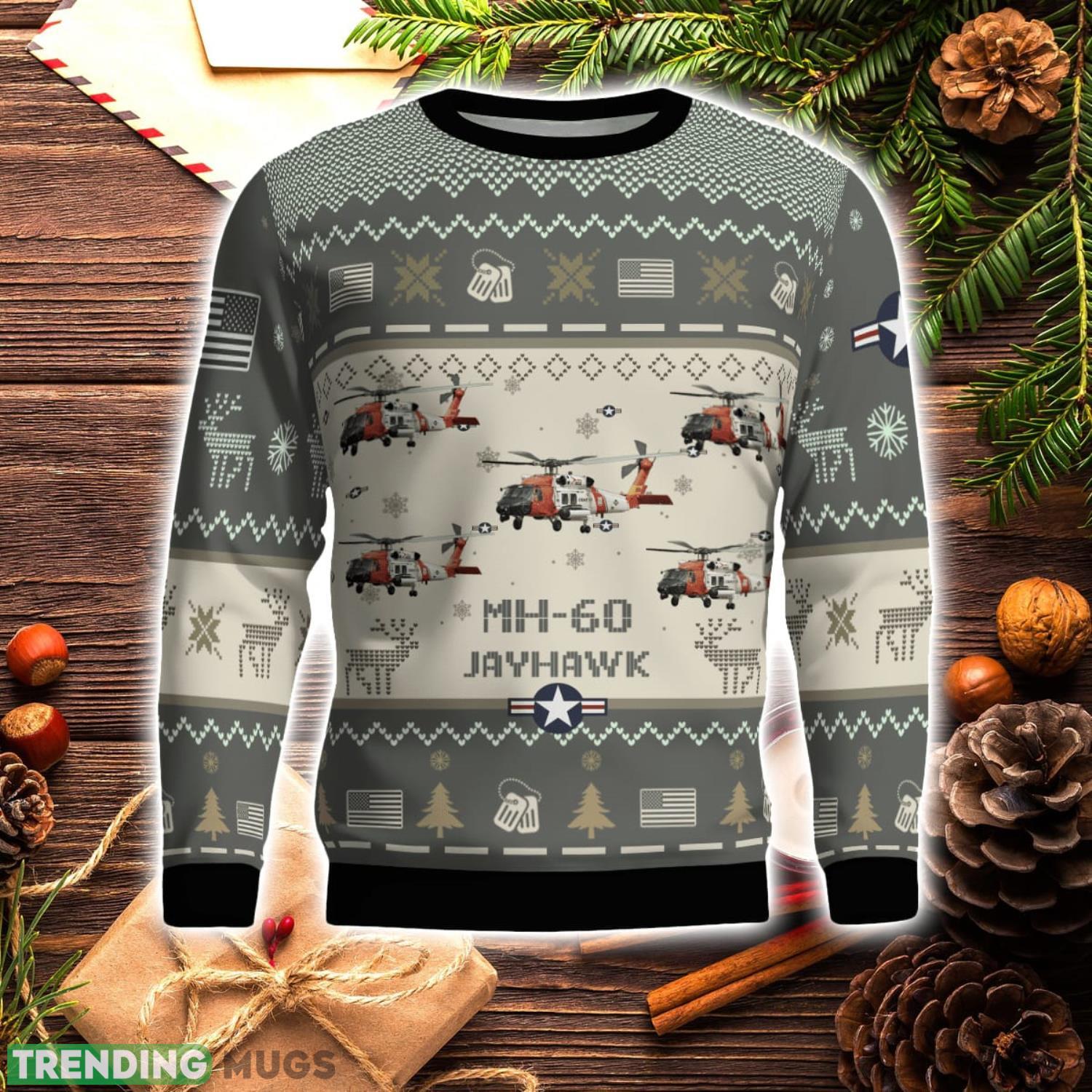 MH 60 Jayhawk MH60 Aircraft New Trend Veteran Sweater Ugly Christmas Sweater Military Christmas Sweater 3D Sweater MH 60 Jayhawk MH60 Aircraft New Trend Veteran Sweater Ugly Christmas Sweater Military Christmas Sweater 3D Sweater